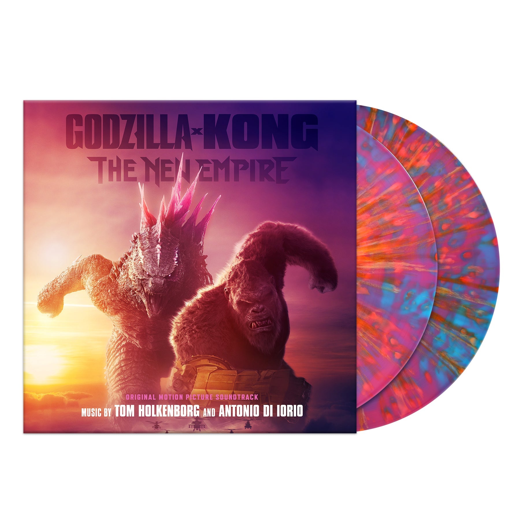 Waxwork Records Godzilla x Kong vinyle bande originale 23 titres