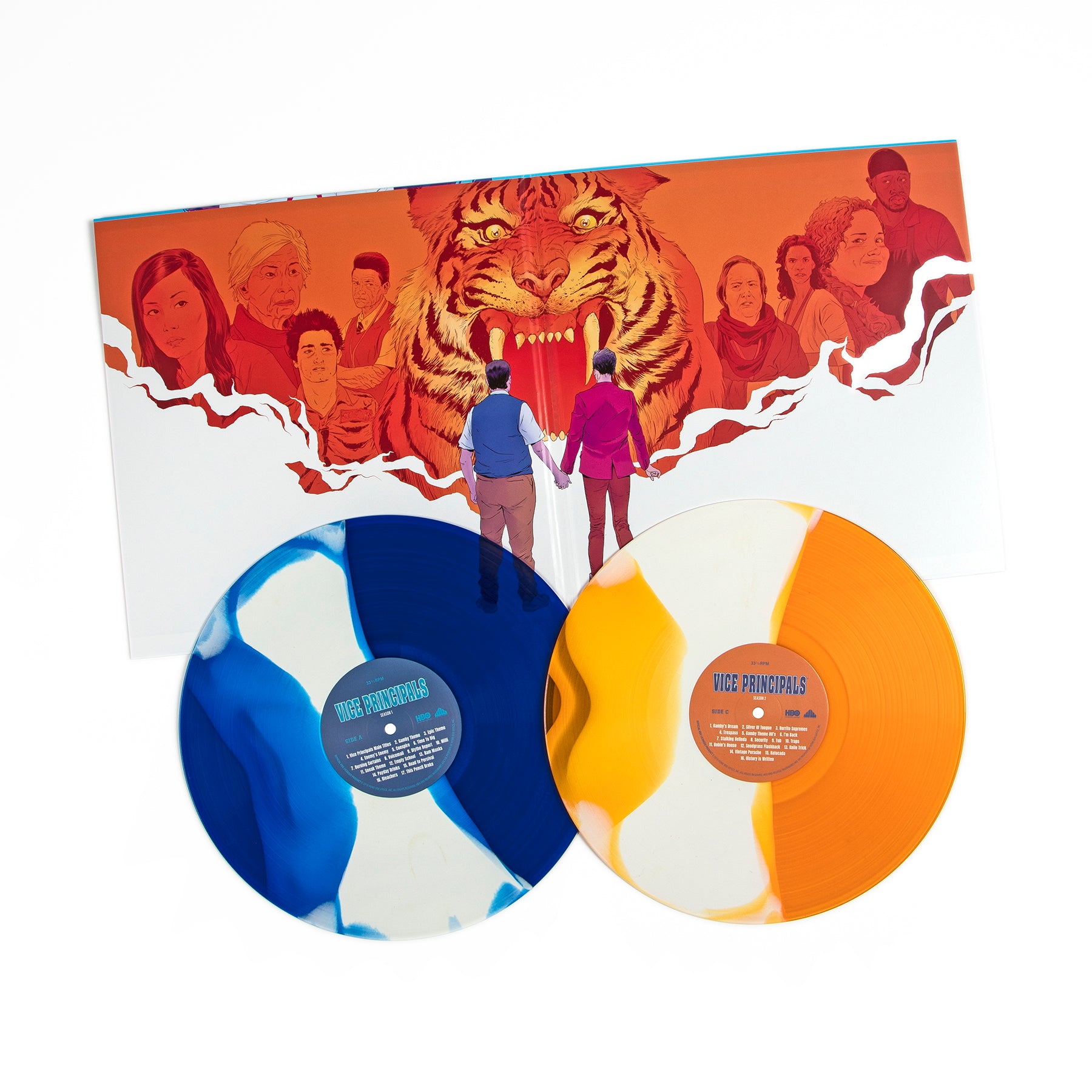 Waxwork Records Vice Principals vinyle double LP saisons 1 et 2