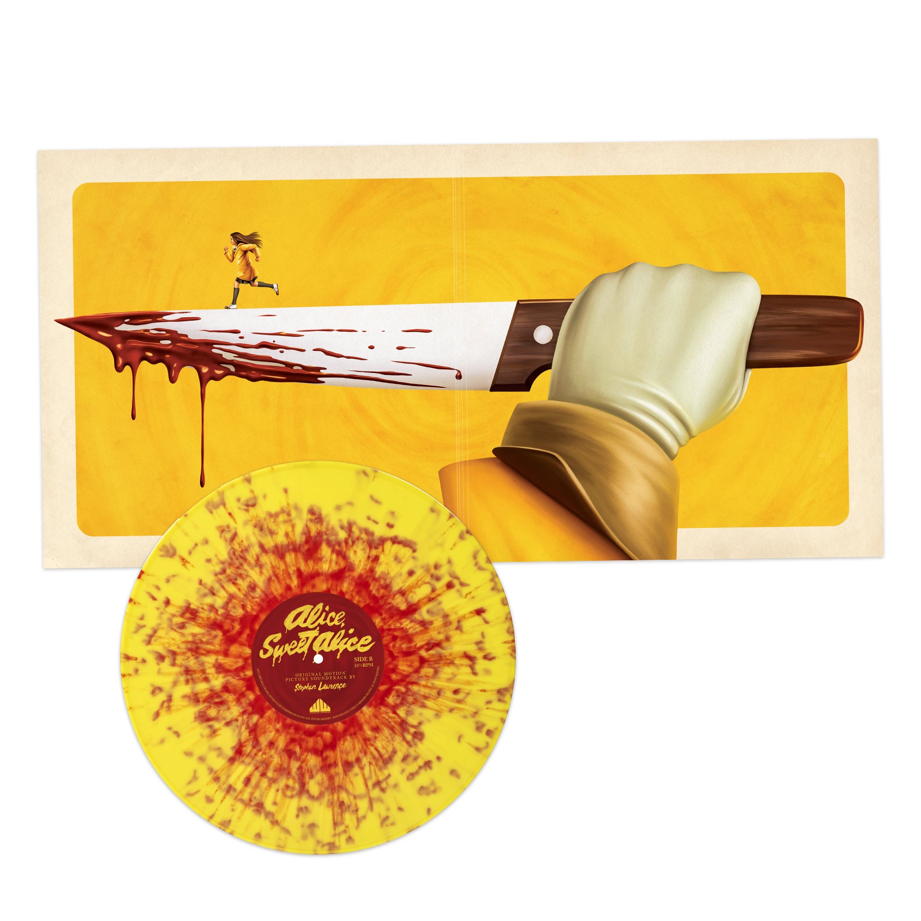 Waxwork Records Alice, Sweet Alice vinyle jaune splatter 180g