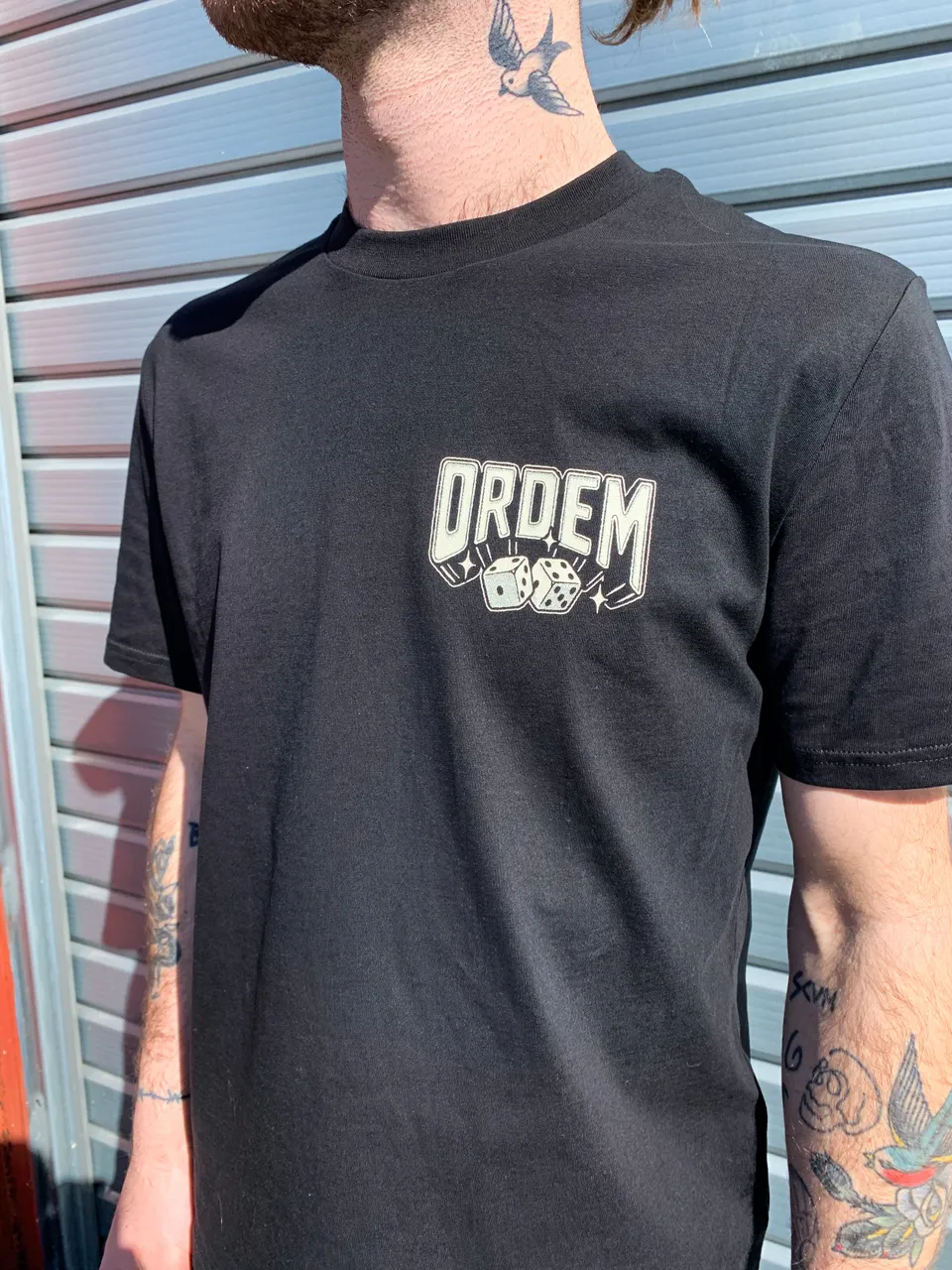 Ordem Gambling Issues t-shirt noir coton bio