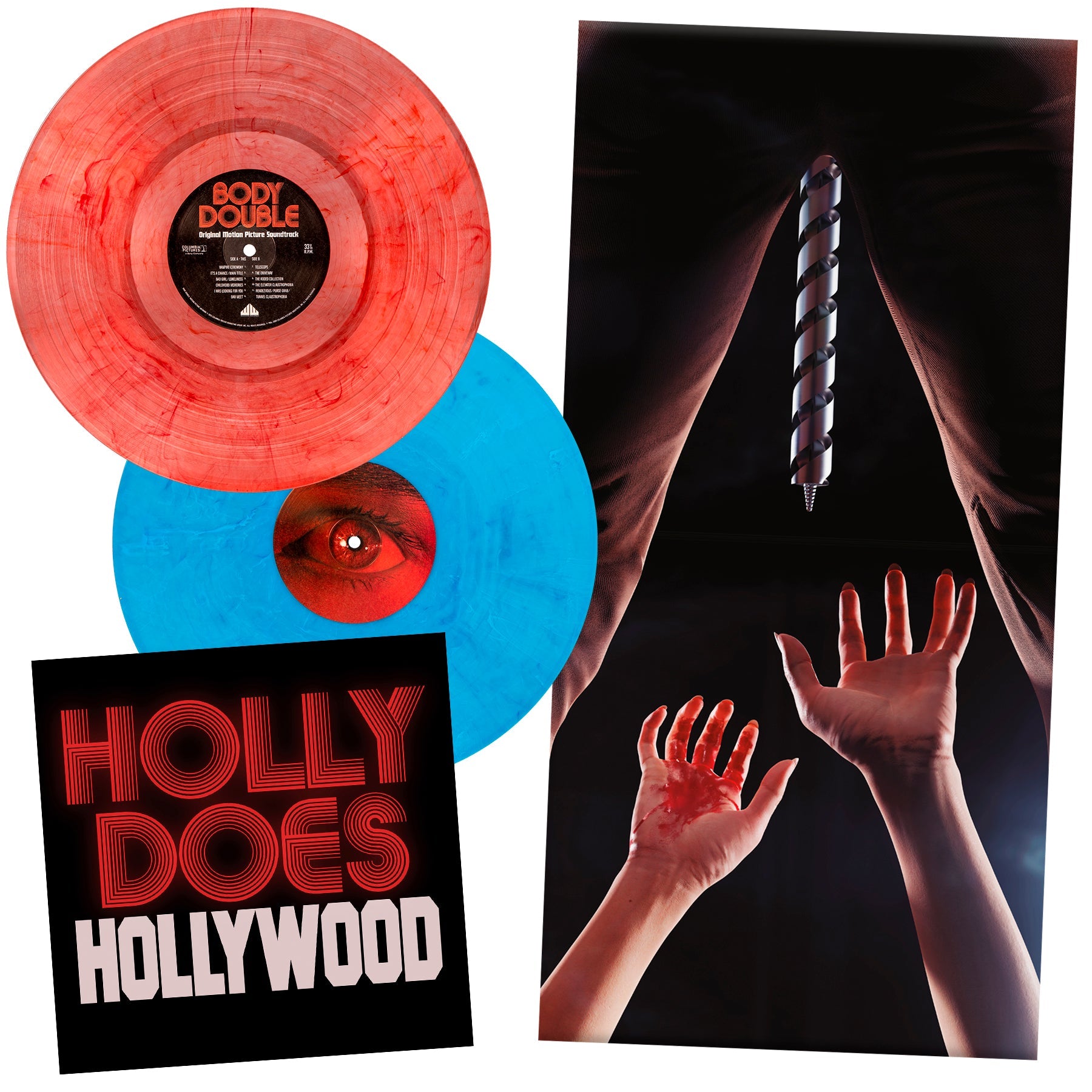 Waxwork Records Body Double vinyle BO Pino Donaggio