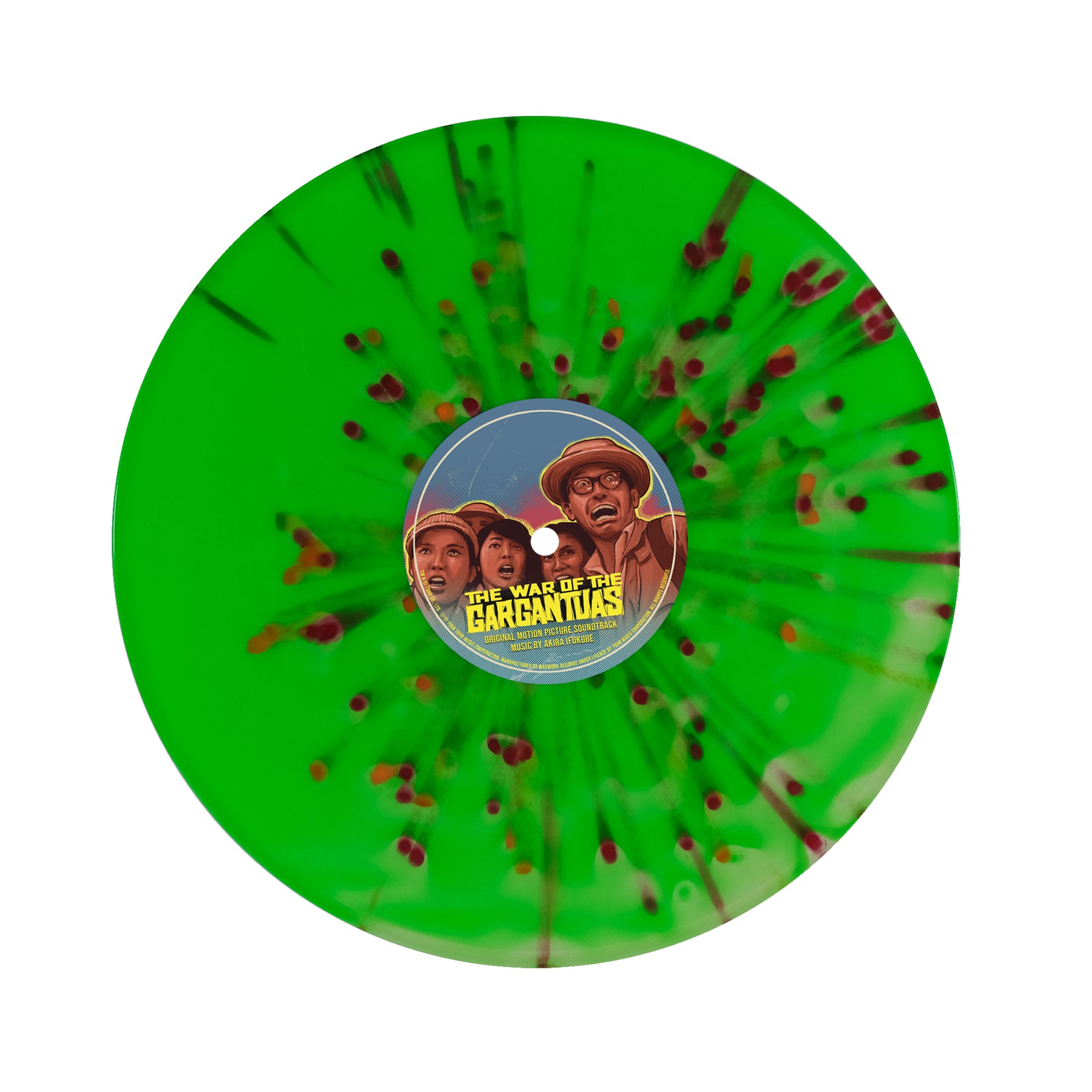 Waxwork Records The War of the Gargantuas vinyle 2LP couleur