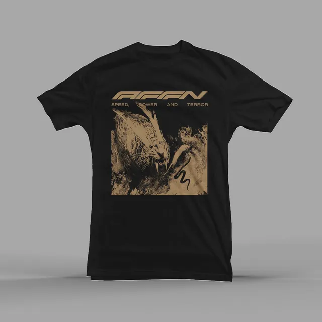 AFFENPINSHERS Discharge Front t-shirt noir taille L