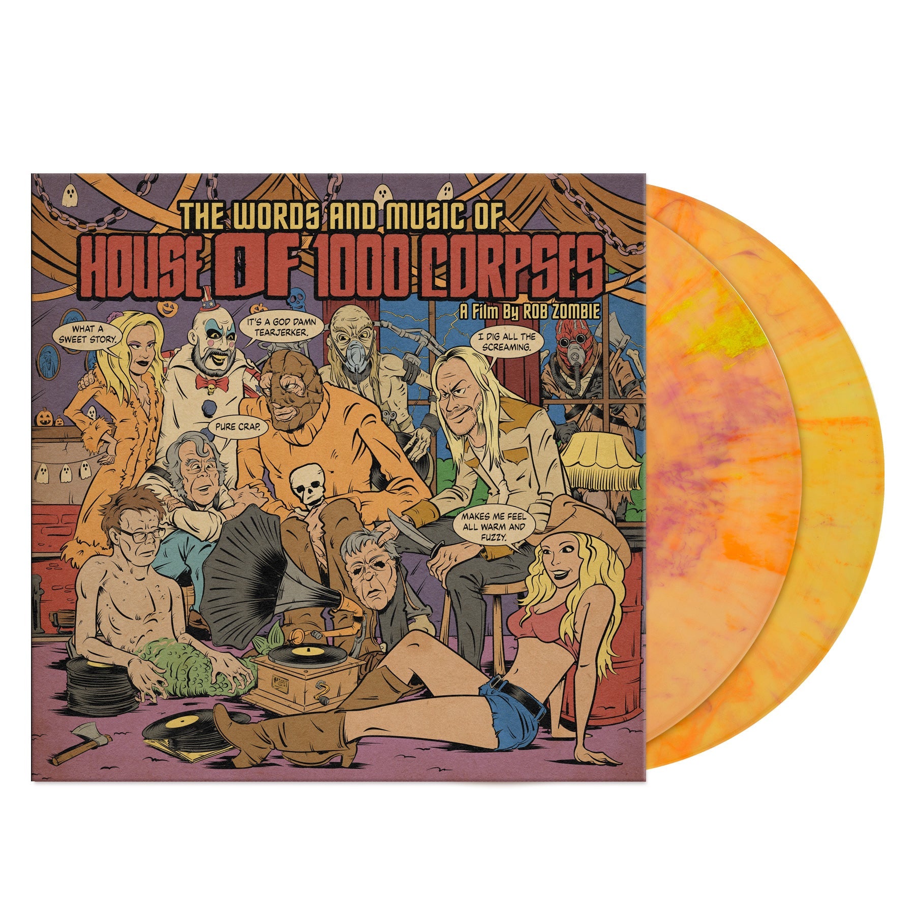 Waxwork Records House of 1000 Corpses vinyle double LP audio