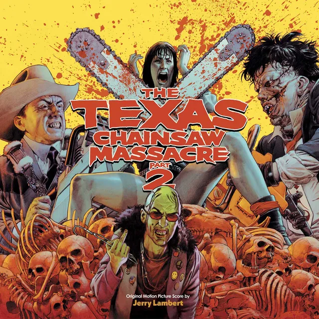 Waxwork Records Texas Chainsaw Massacre Part 2 vinyle 180g sang
