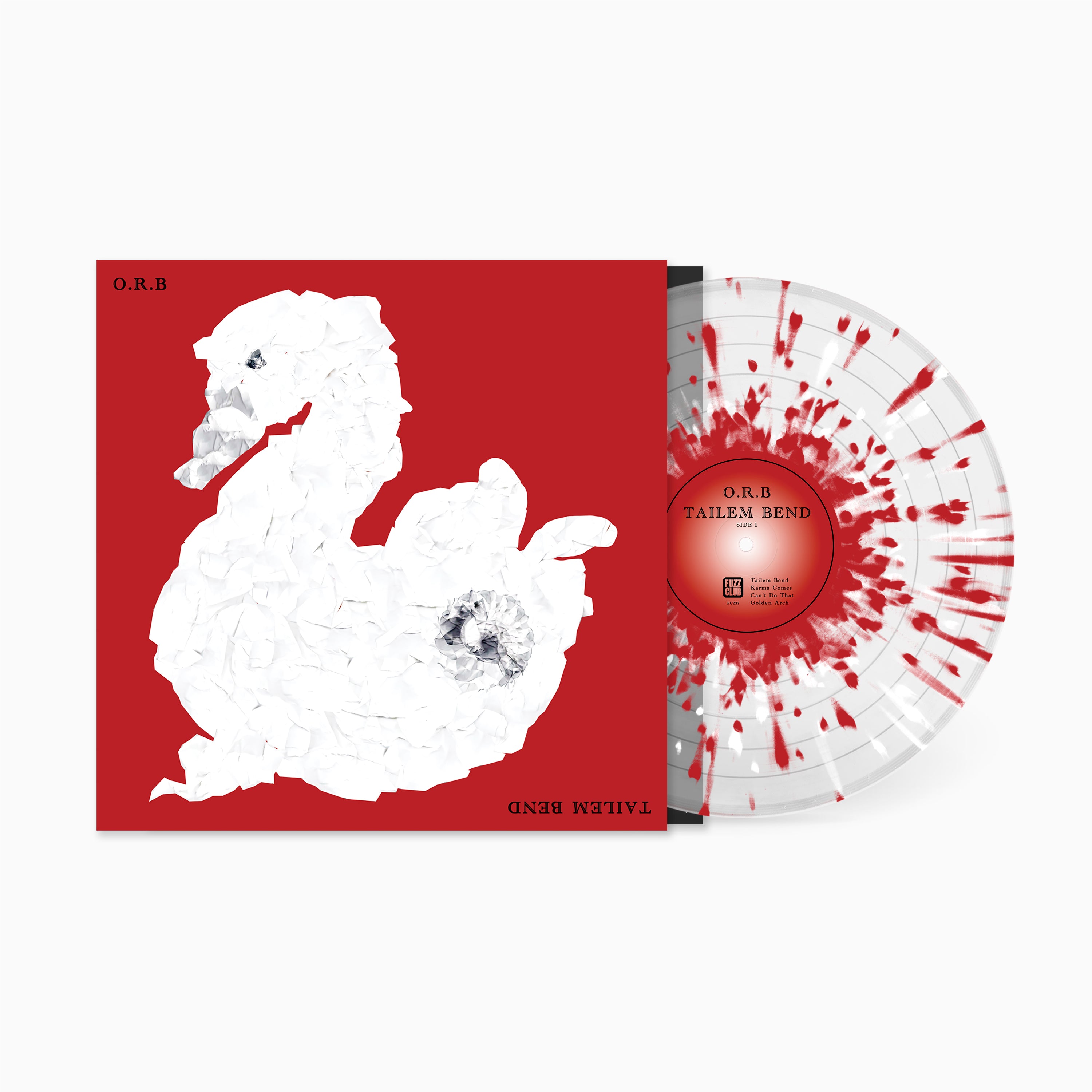 ORB Tailem Bend vinyle LP splatter rouge limité
