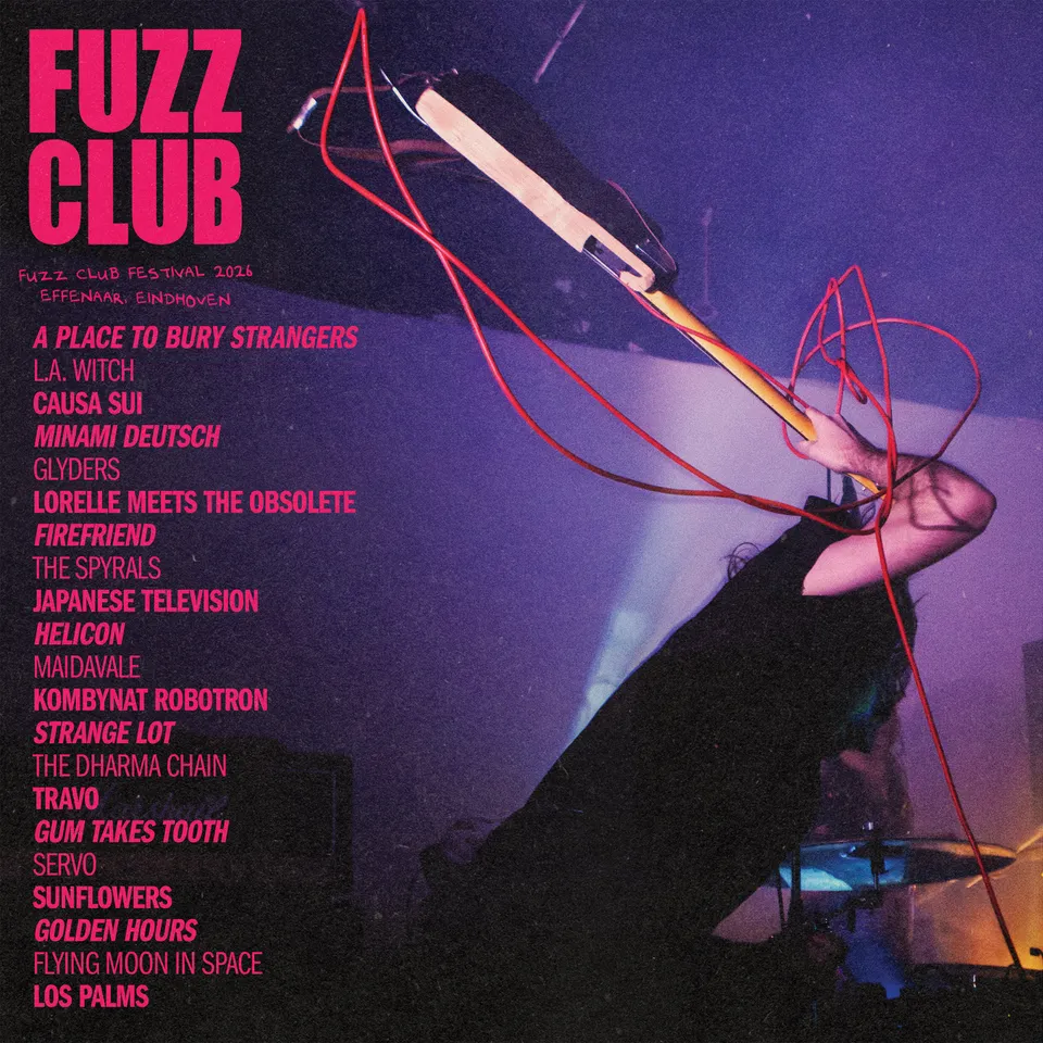 Fuzz Club Festival 2026 compilation double vinyle