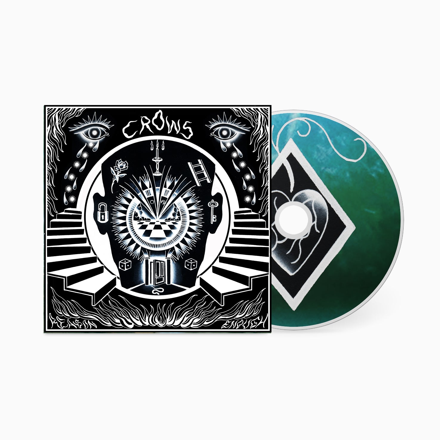 Crows Reason Enough vinyle deluxe rouge 180g gatefold