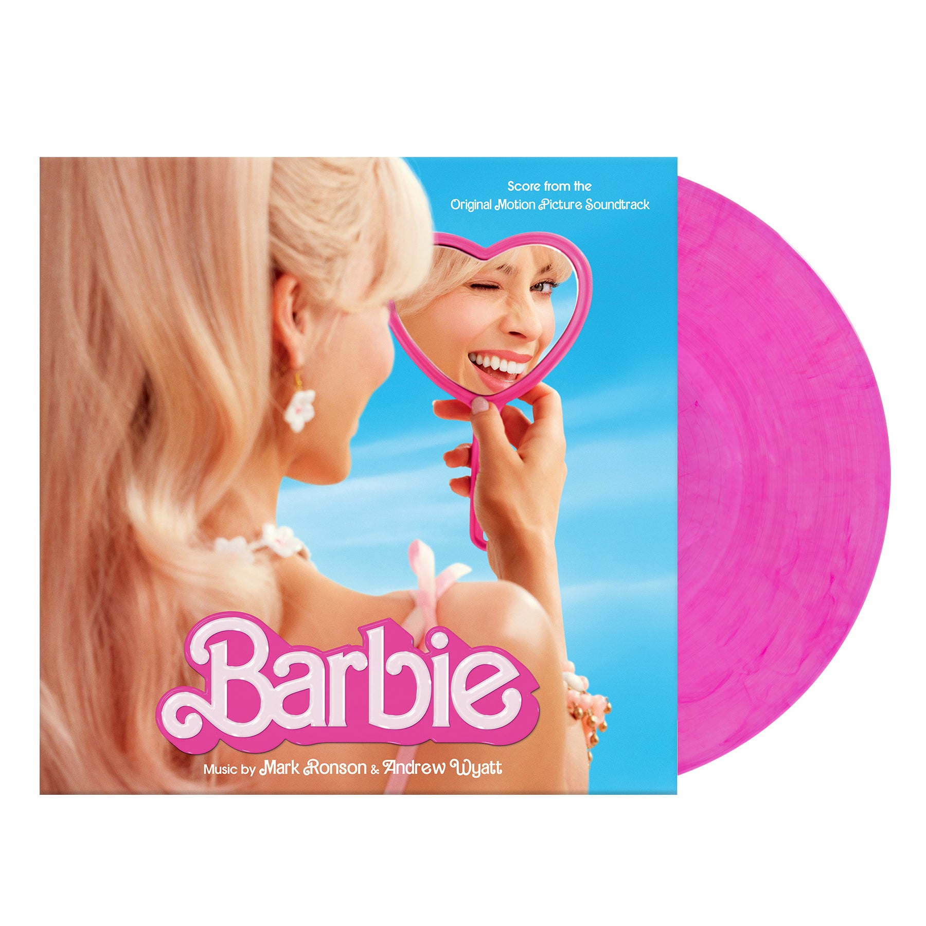Waxwork Records Barbie vinyle rose néon Ronson Wyatt