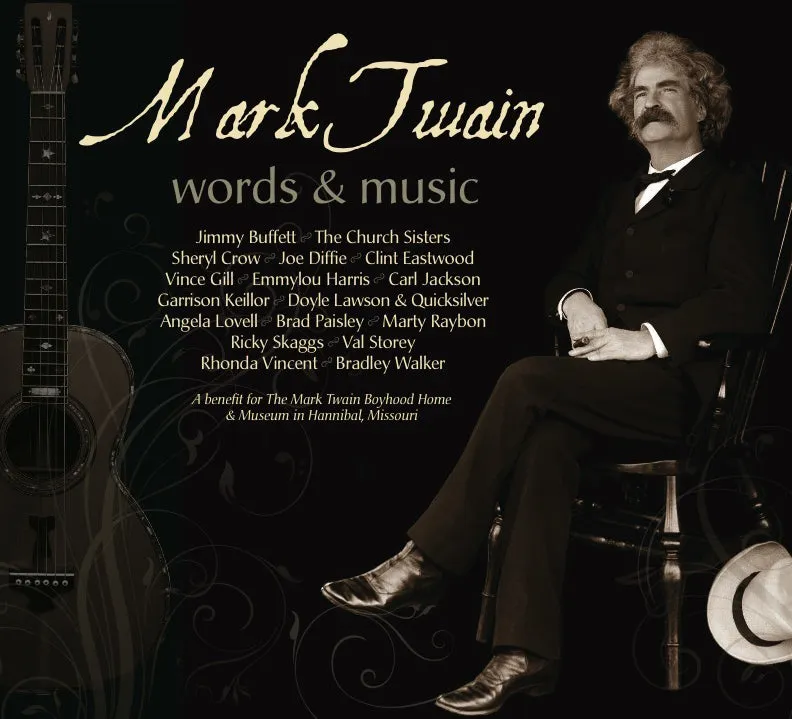 Jimmy Buffett Mark Twain Words Music CD 2 CD livret