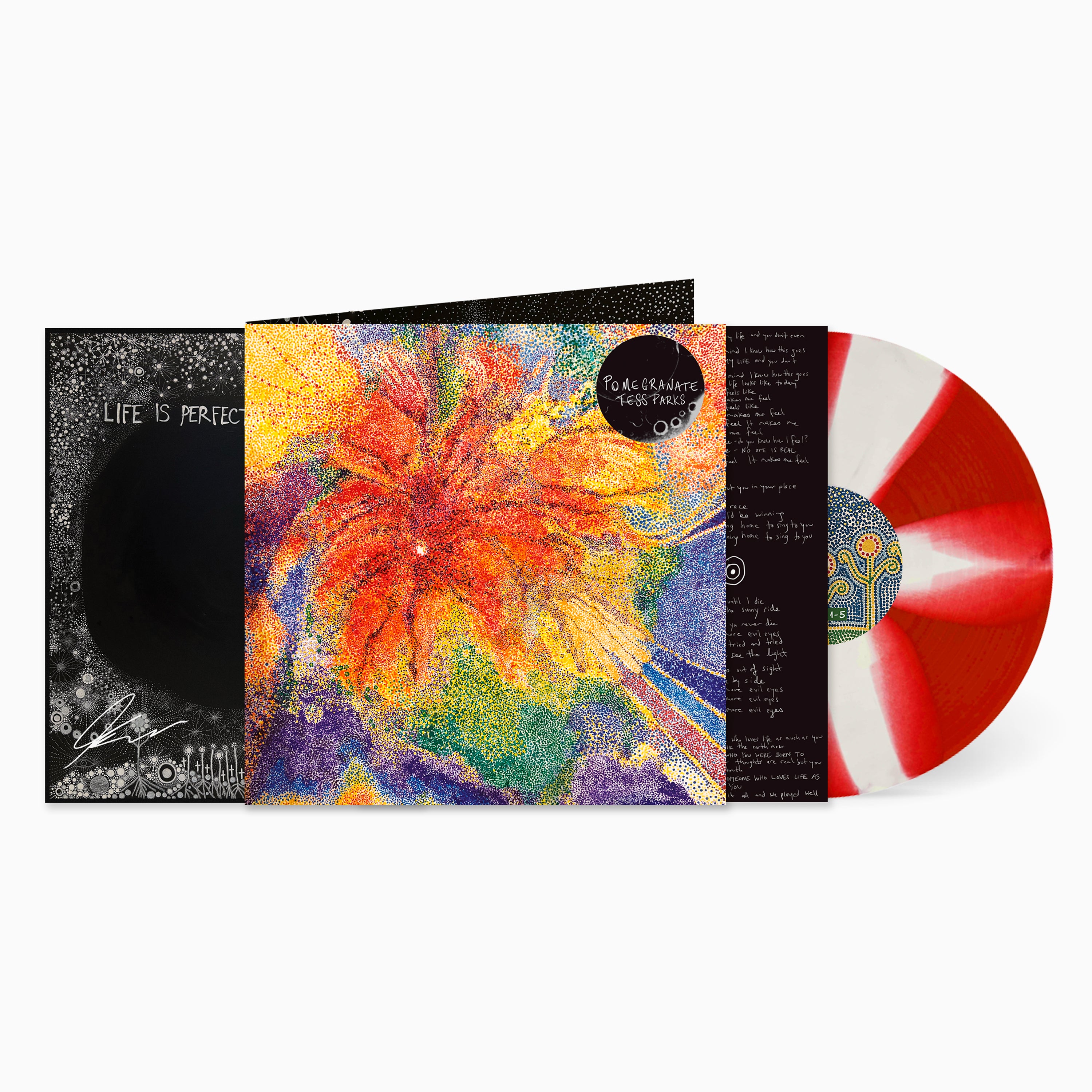 Tess Parks Pomegranate vinyle LP jaune 140g