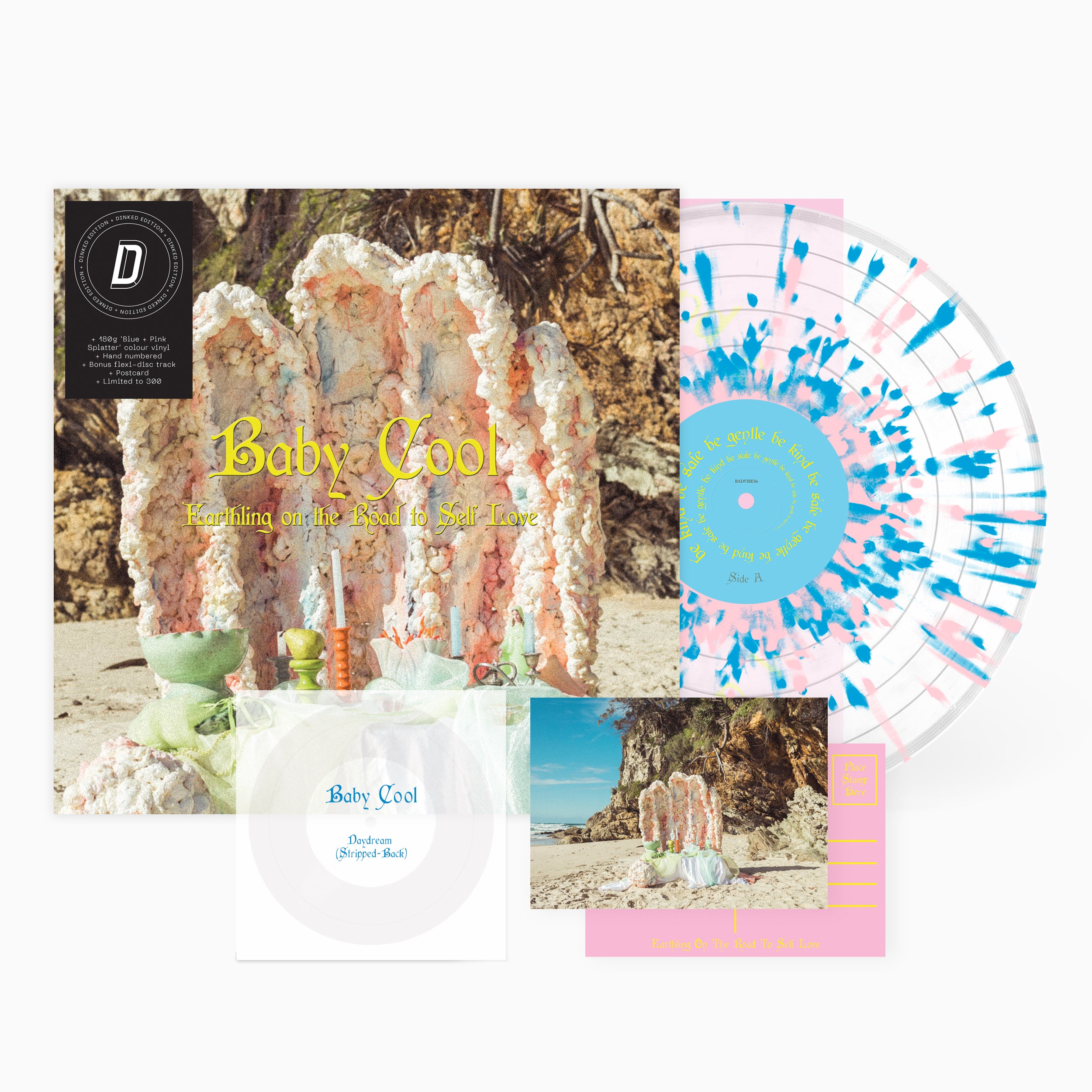 Baby Cool Earthling vinyle rose 180g psych-pop