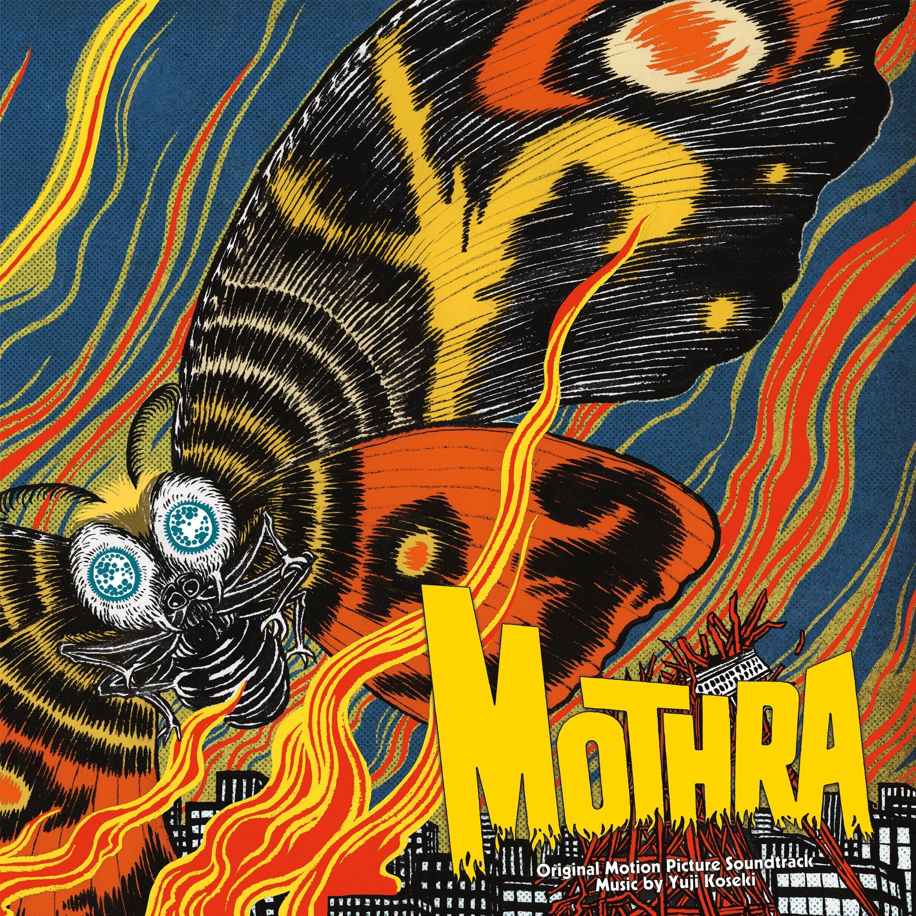 Waxwork Mothra vinyle 2LP 180g Koseki