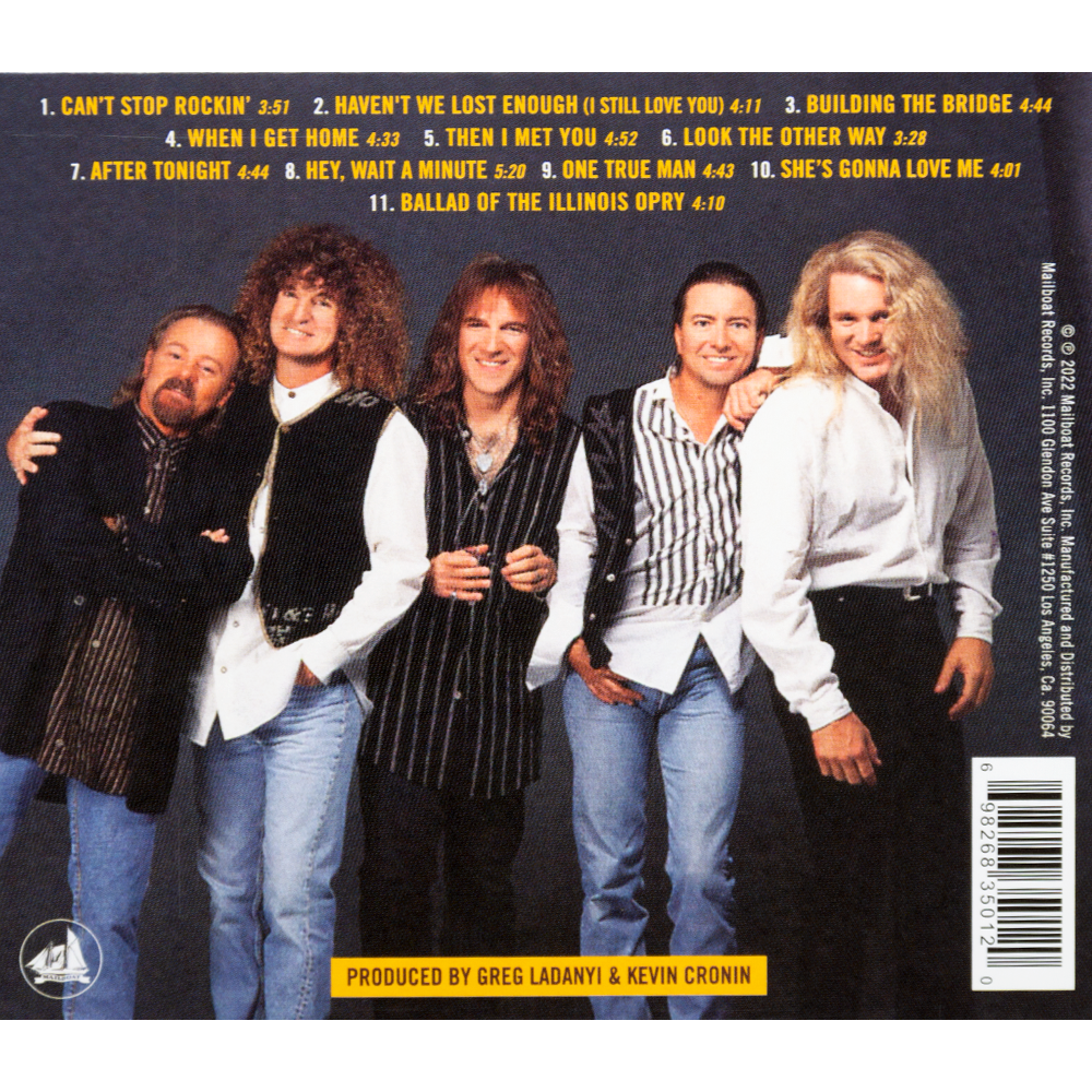 Mailboat Records Building the Bridge CD REO Speedwagon
