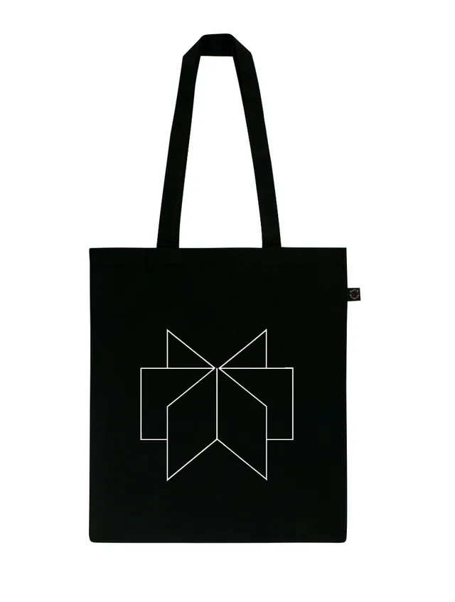 Mint Tote Bag sac toile noir vinyles