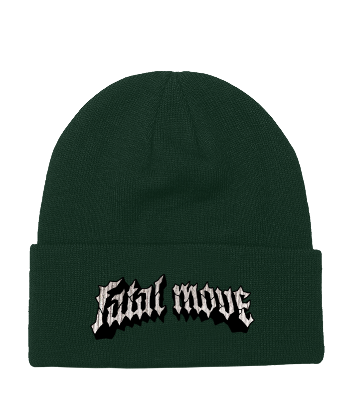 Fatal Move Logo Bonnet noir merchandising officiel