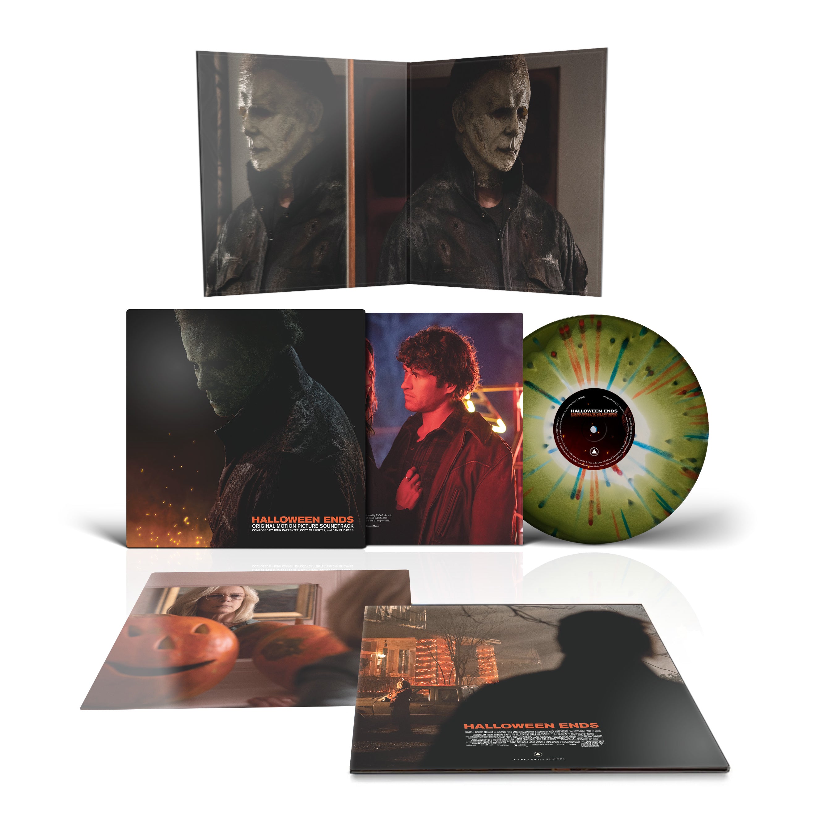 Waxwork Records Halloween Ends vinyle Carpenter édition limitée