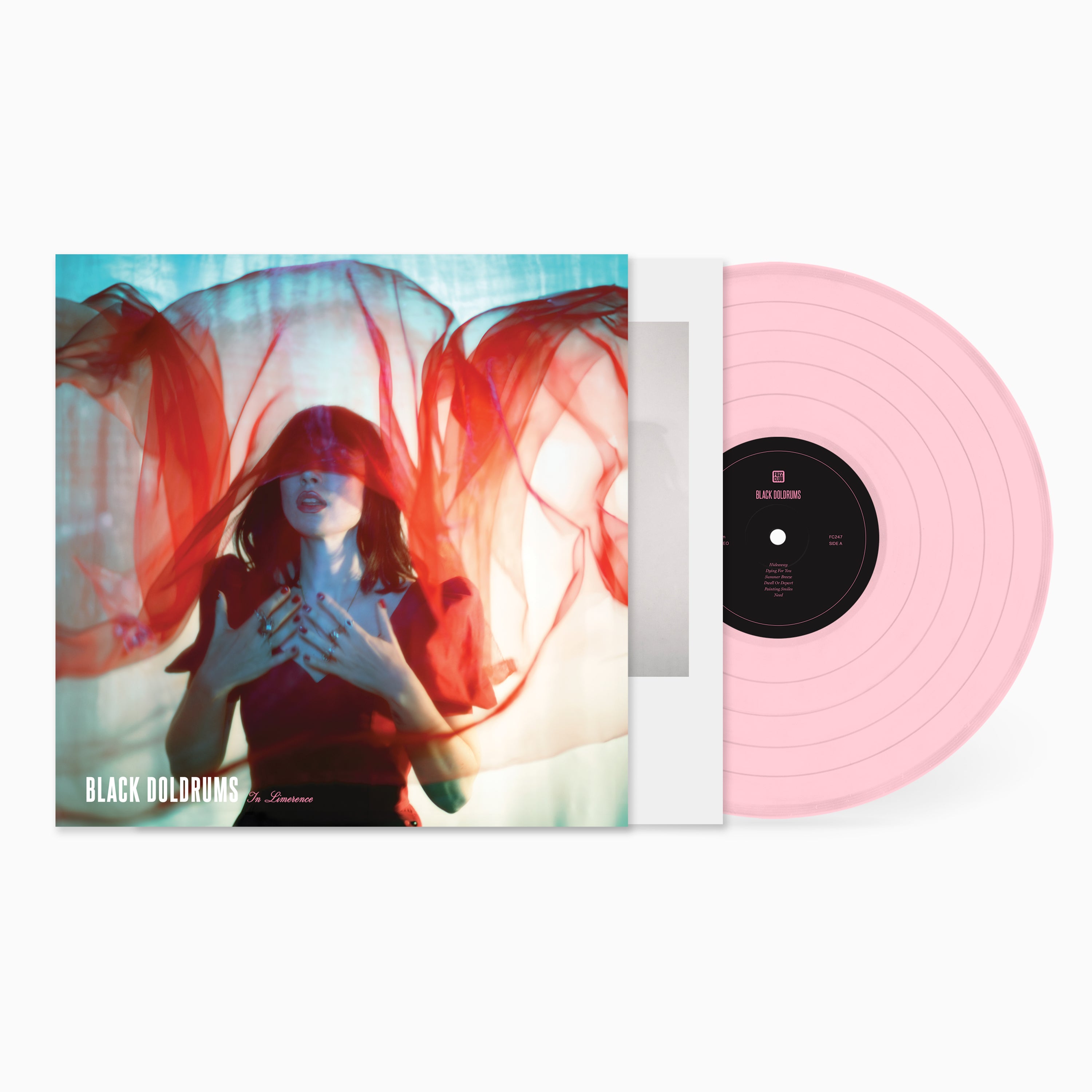Black Doldrums In Limerence vinyle rose goth post-punk