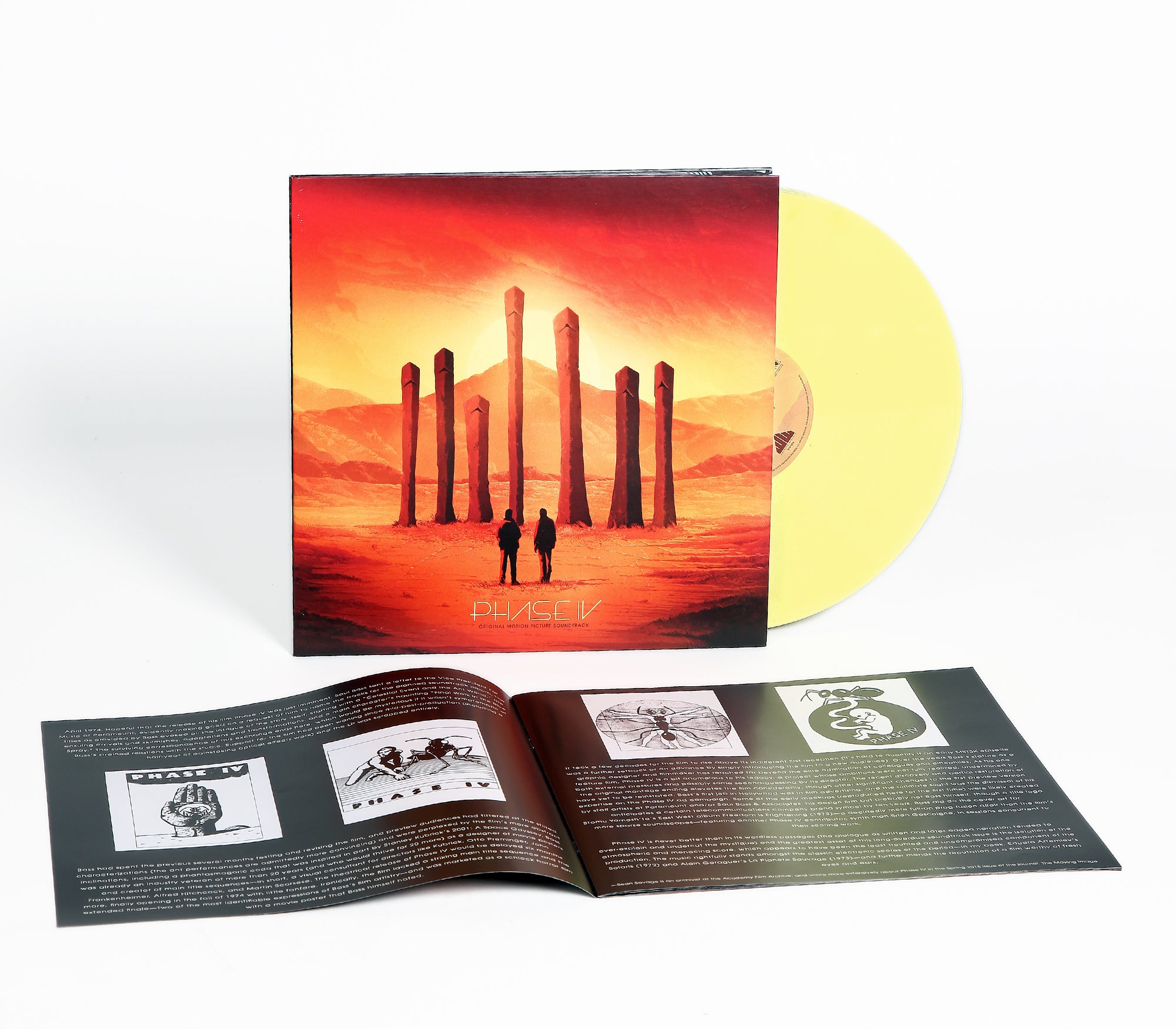 Waxwork Records Phase IV vinyle jaune 180g