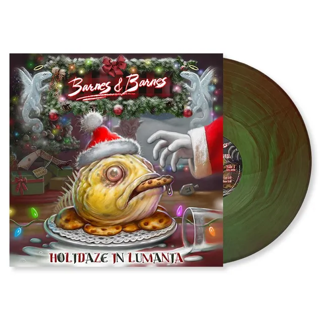 Barnes & Barnes Holidaze in Lumania vinyle vert rouge