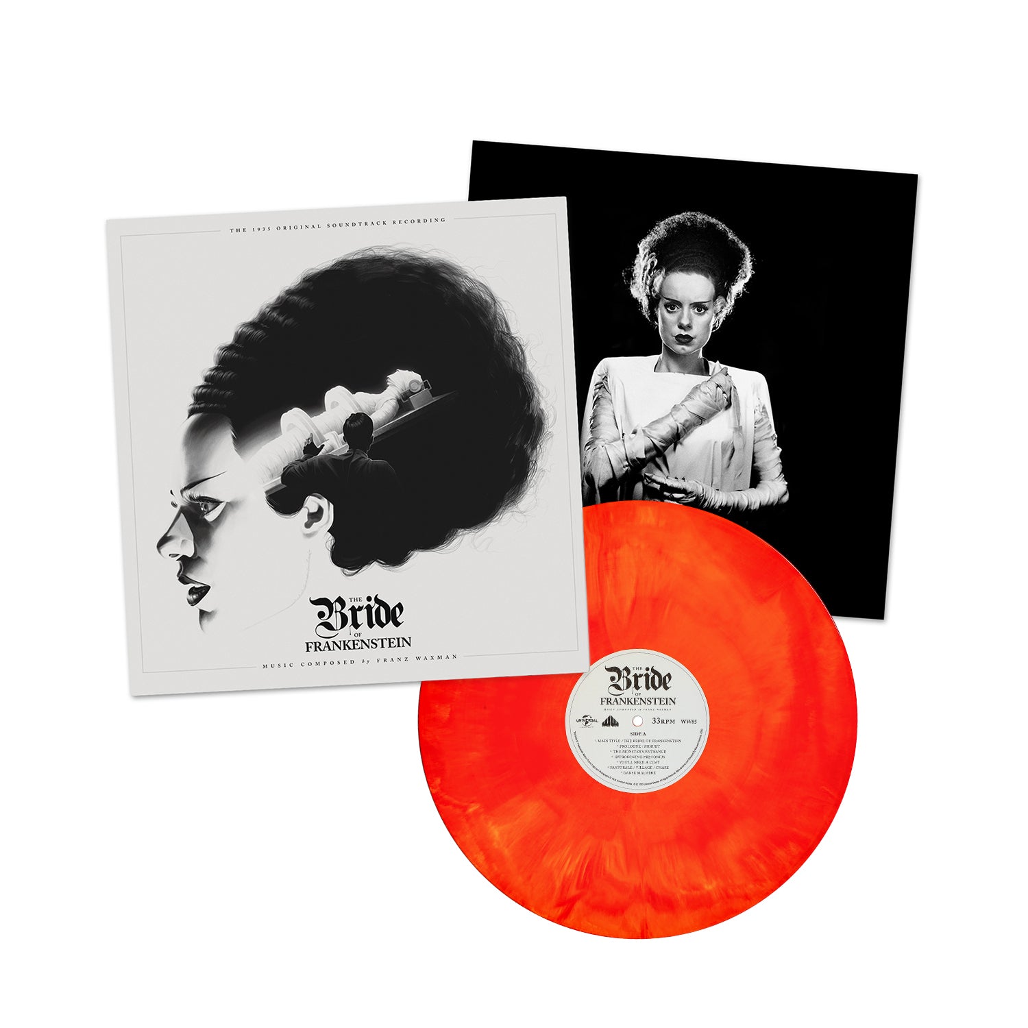Waxwork Records Bride of Frankenstein vinyle BO remasterisée