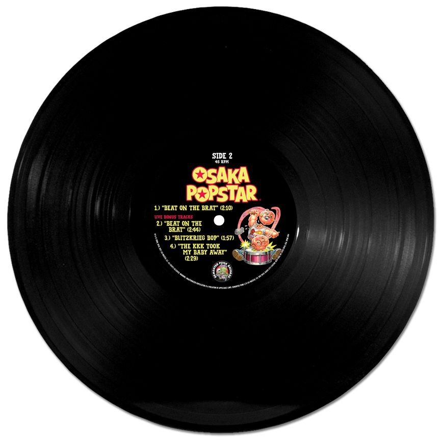 Weird Al Osaka Popstar Beat on the Brat maxi 12" noir