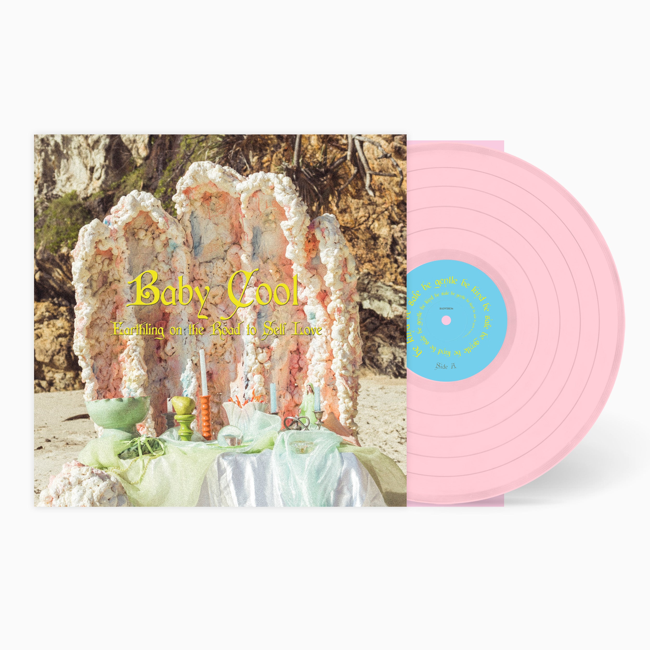Baby Cool Earthling vinyle rose 180g psych-pop