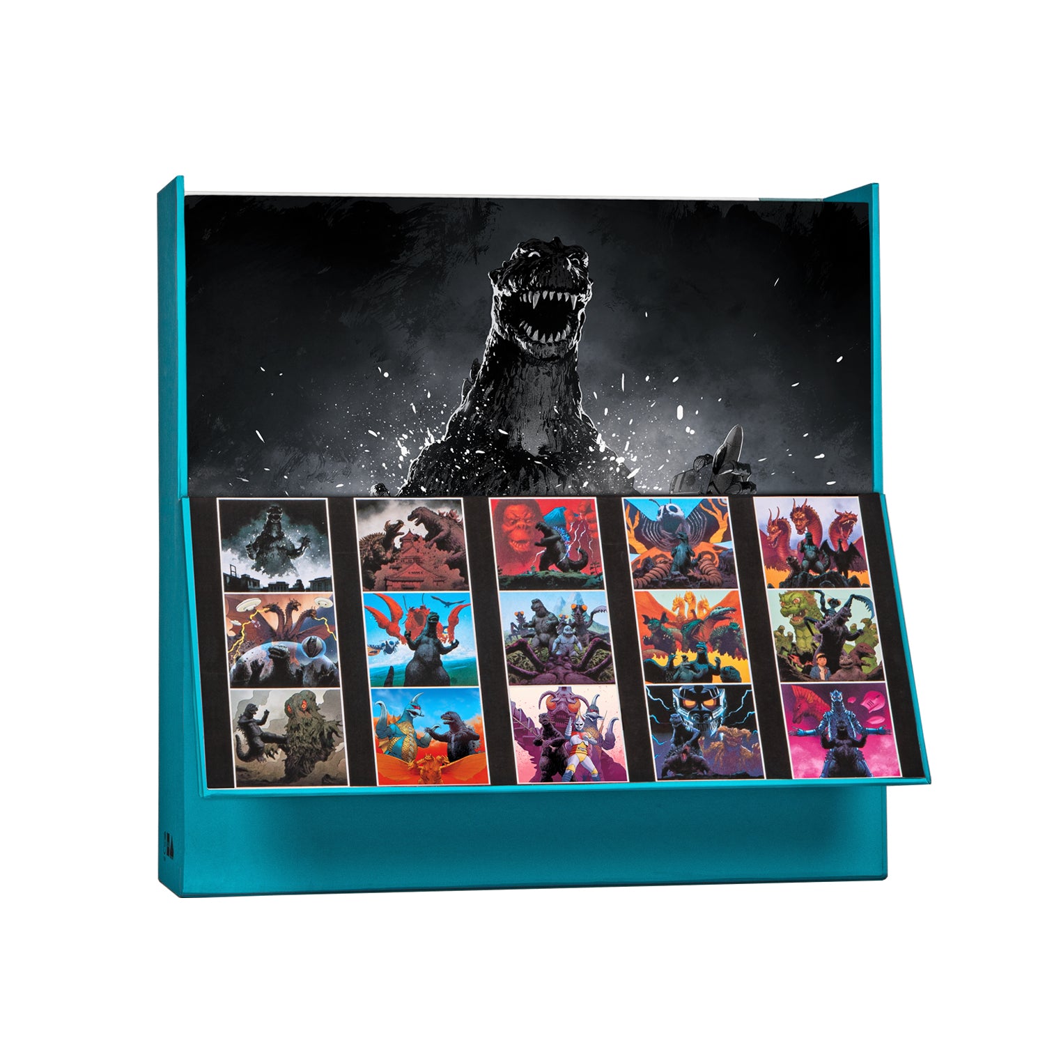 Waxwork Records Godzilla Showa Era coffret vinyle 18 LP couleur