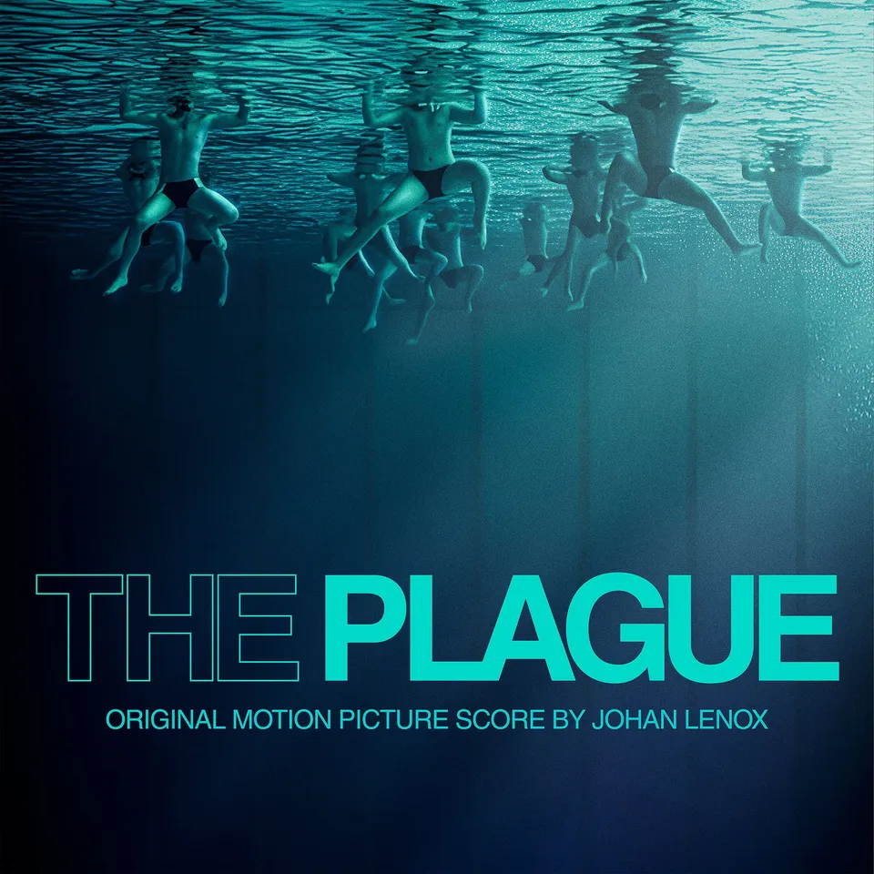 Waxwork Records The Plague vinyle Pool Water Blue LP Johan Lenox