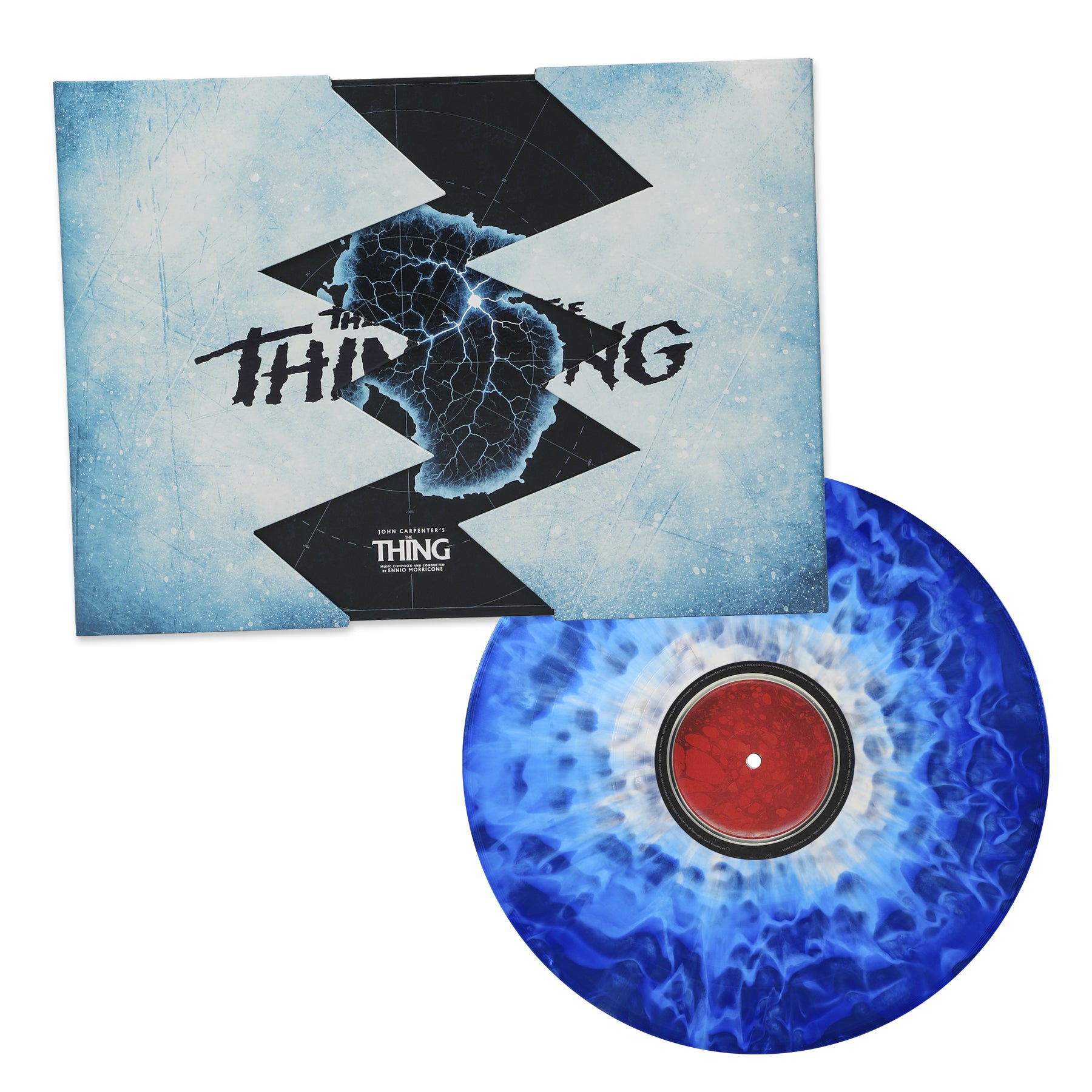 Waxwork Records The Thing vinyle couleur Trapped Under Ice