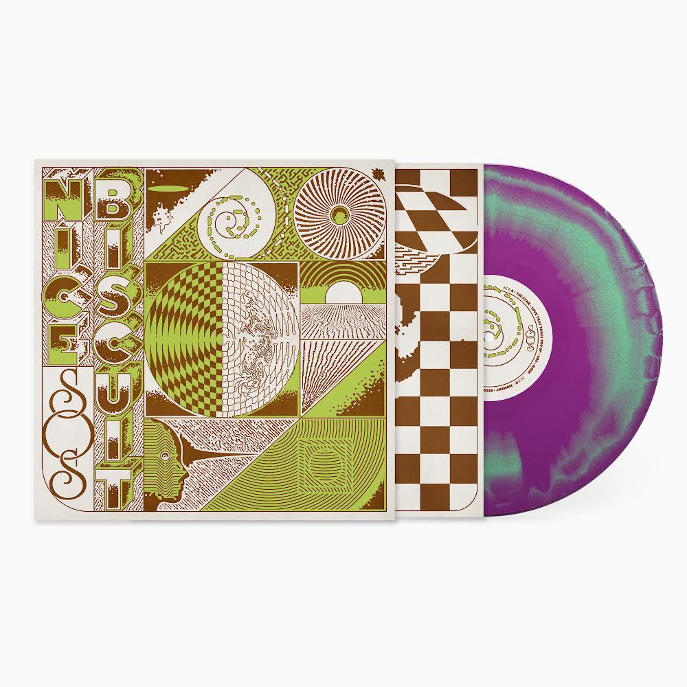 Nice Biscuit SOS vinyle splatter LP psych fuzz