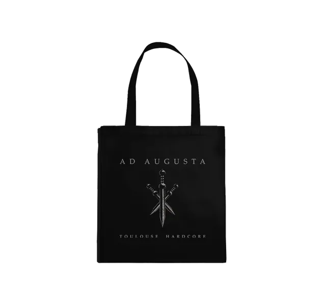 Alea Jacta Est totebag toile écru logo