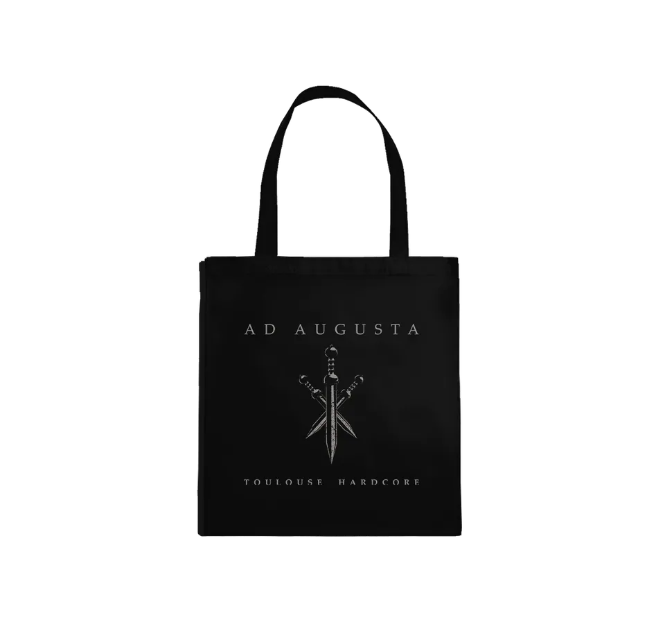 Alea Jacta Est totebag toile écru logo
