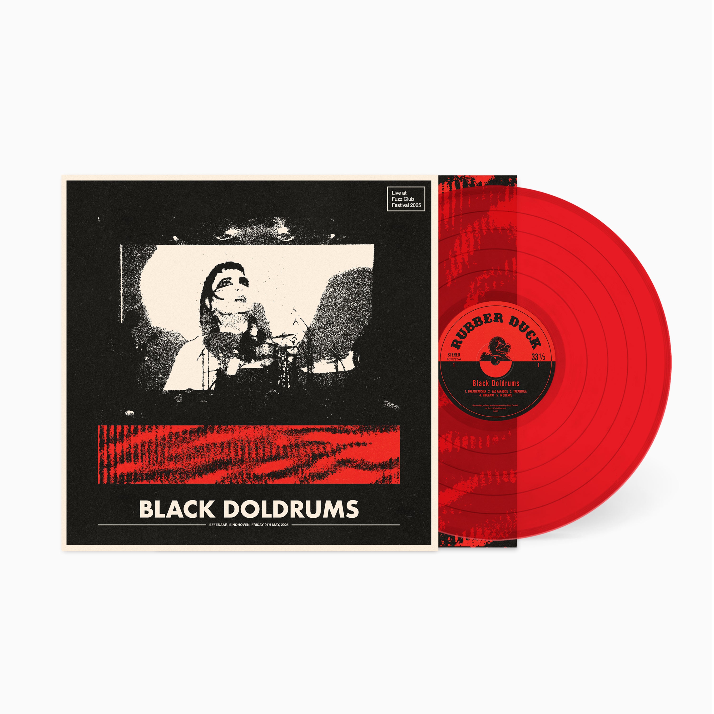 Black Doldrums Live At Fuzz Club Festival 25 vinyle rouge 180g