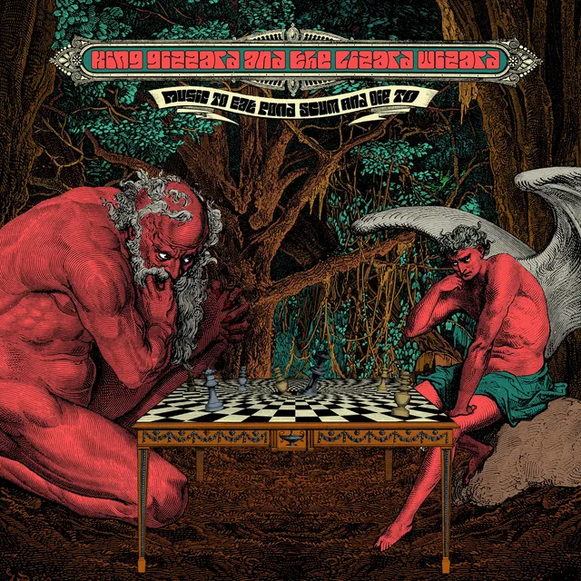 King Gizzard Music To Eat Pond Scum 2LP splatter