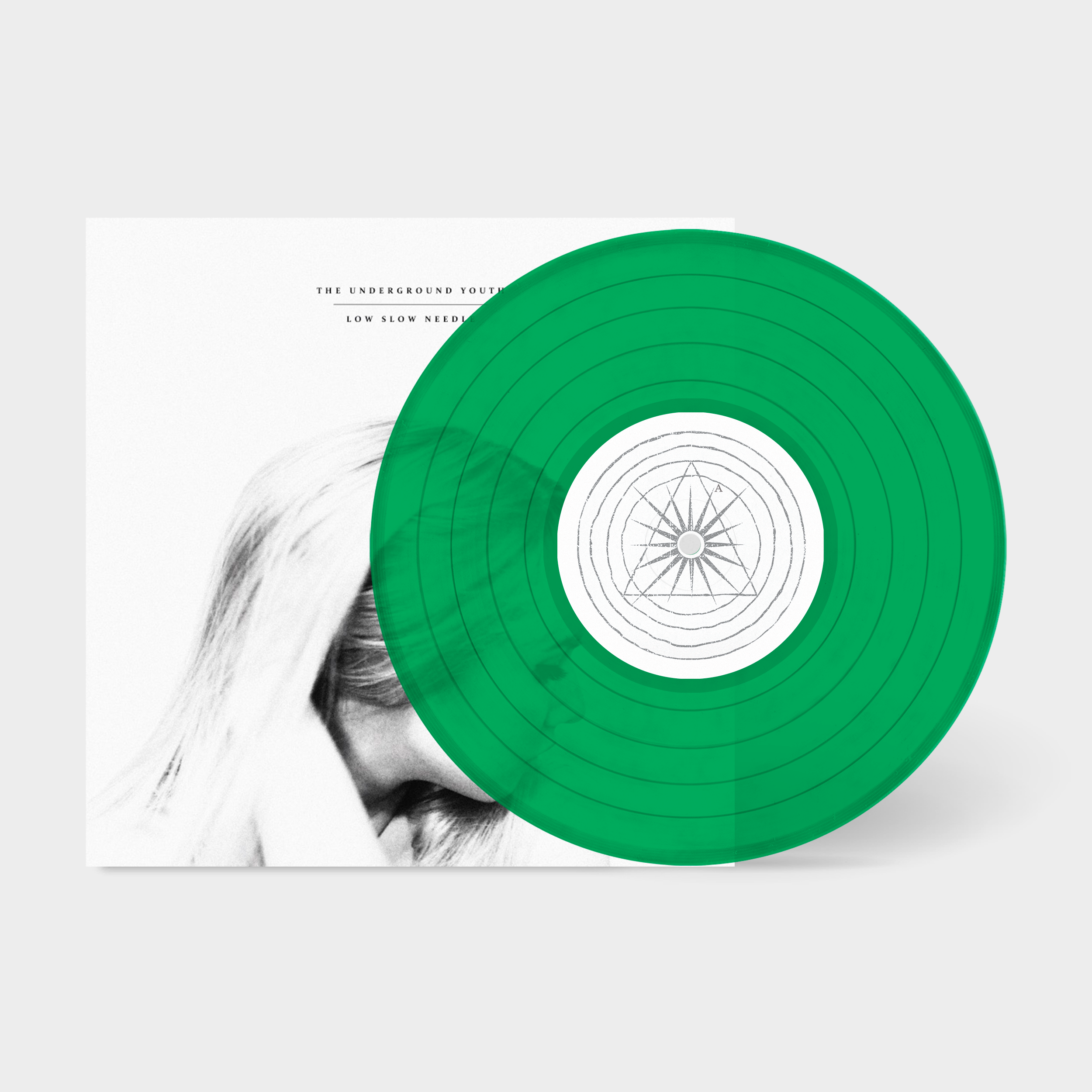 The Underground Youth Low Slow Needle vinyle vert 10 pouces