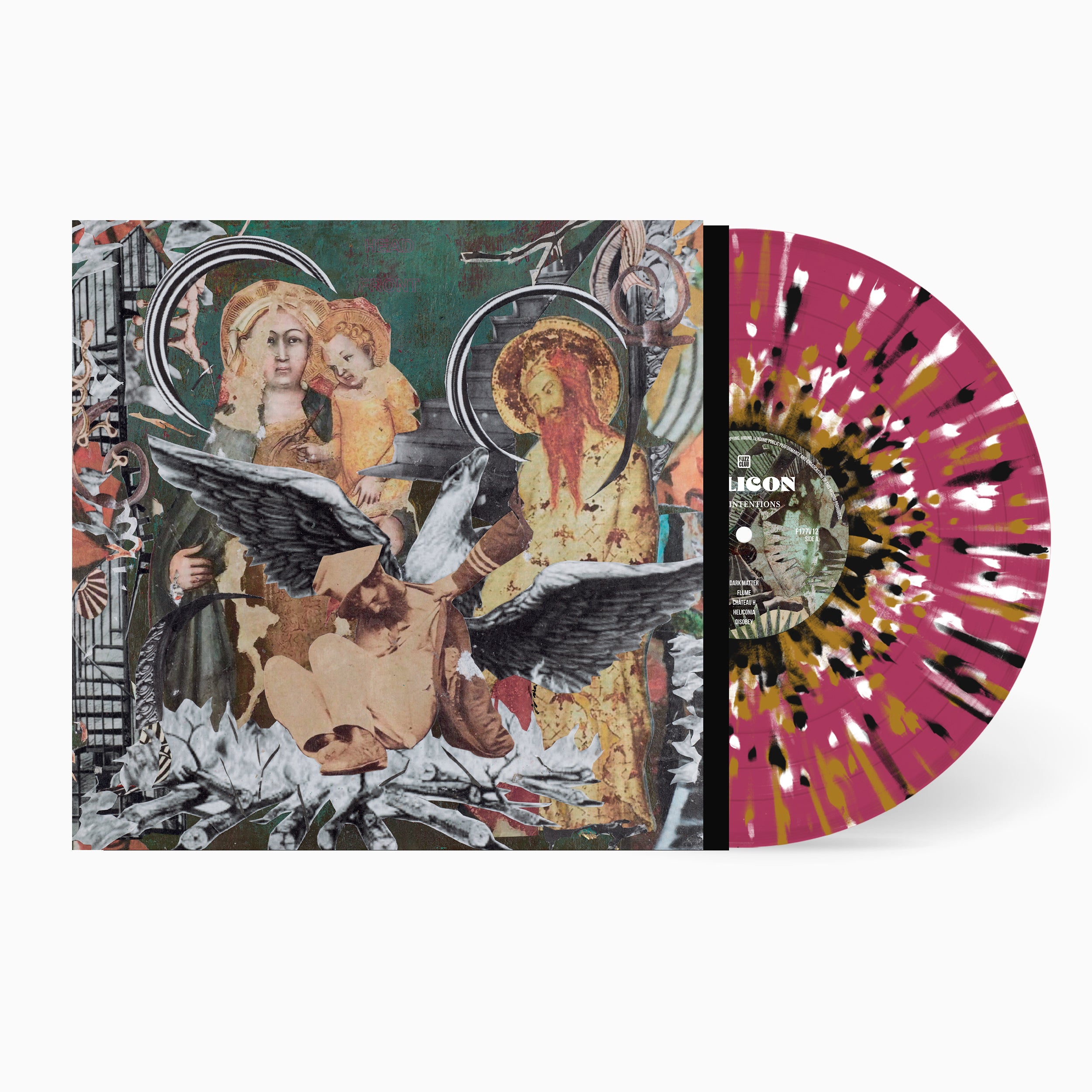 Helicon God Intentions vinyle vert transparent 180g