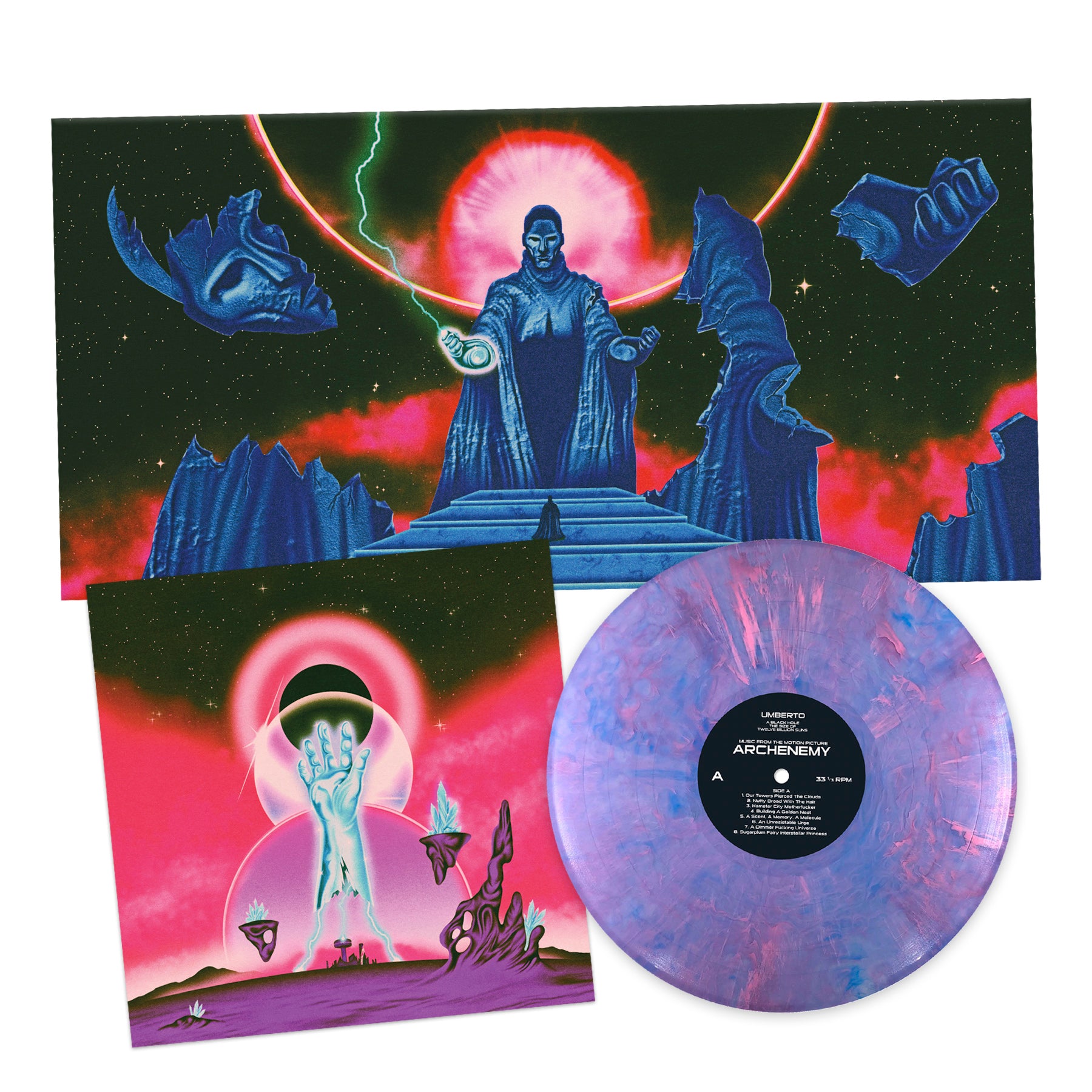 Waxwork Records Archenemy vinyle Cosmic Umberto 180g