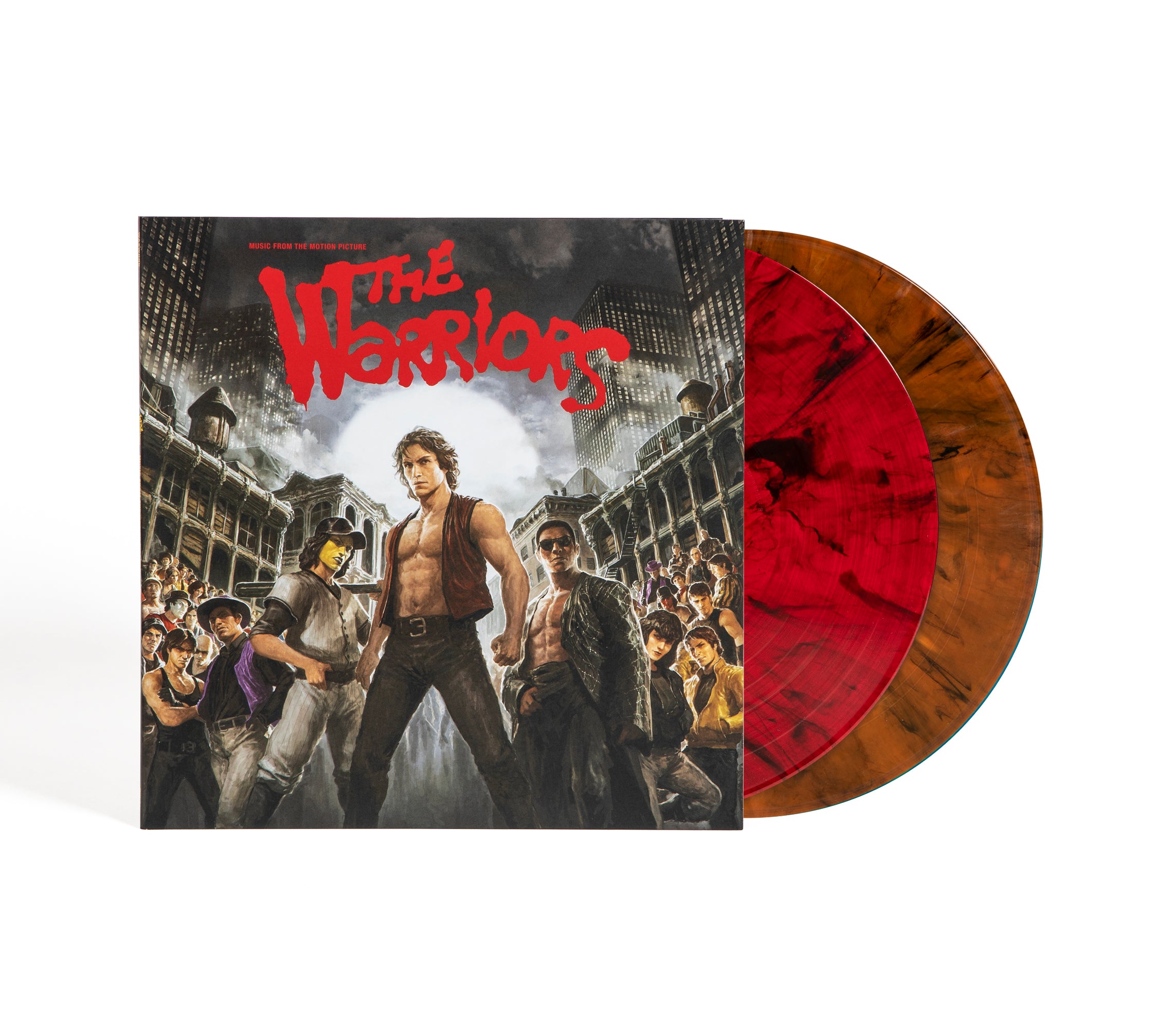 Waxwork Records The Warriors vinyle Crimson Leather 2LP 180g