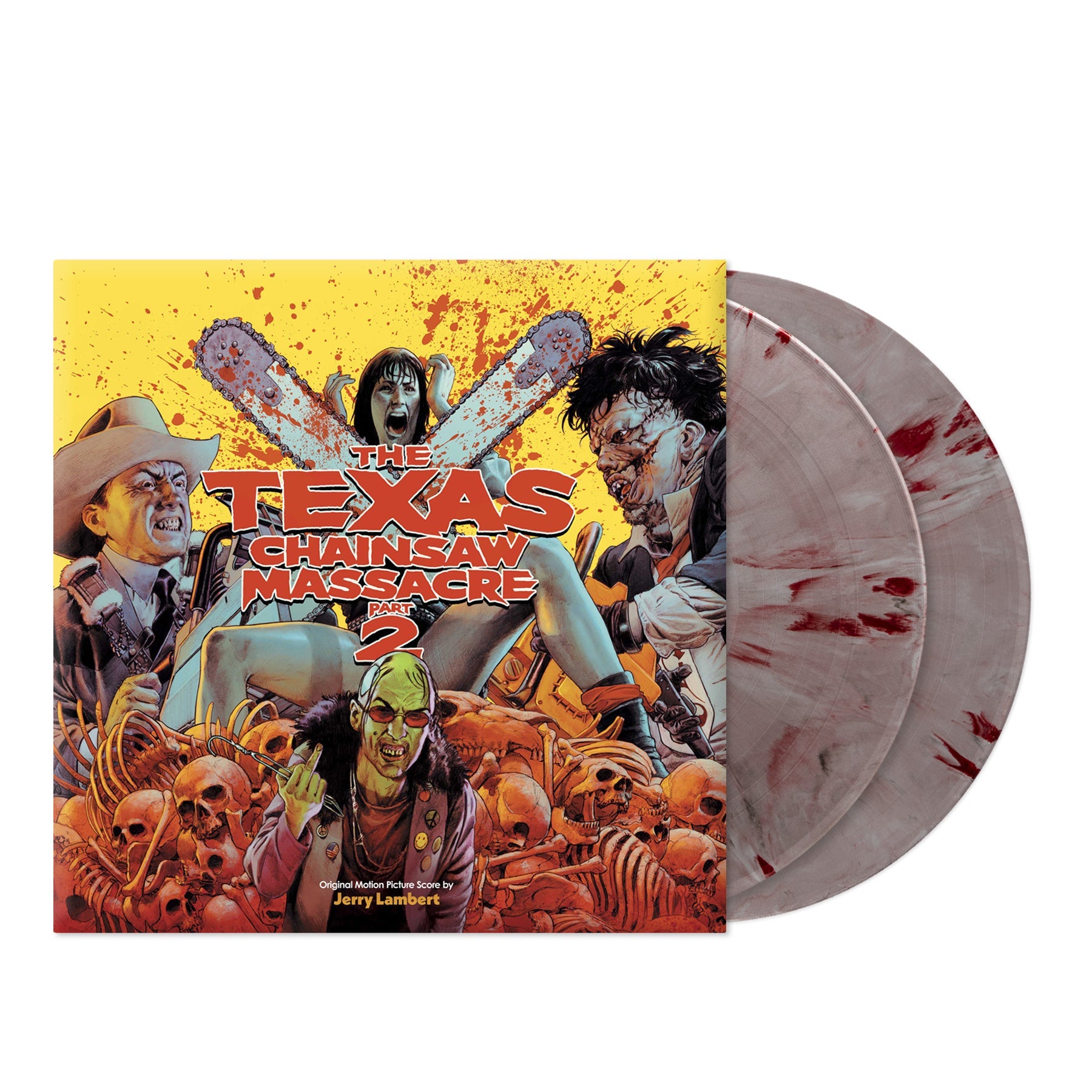 Waxwork Records Texas Chainsaw Massacre Part 2 vinyle 180g sang