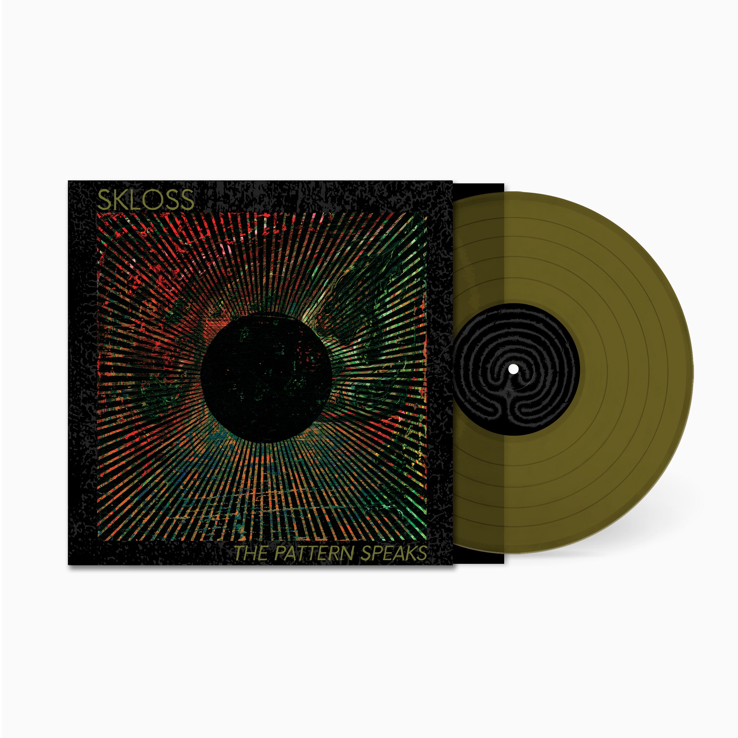 SKLOSS The Pattern Speaks vinyle vert marais dédicacé