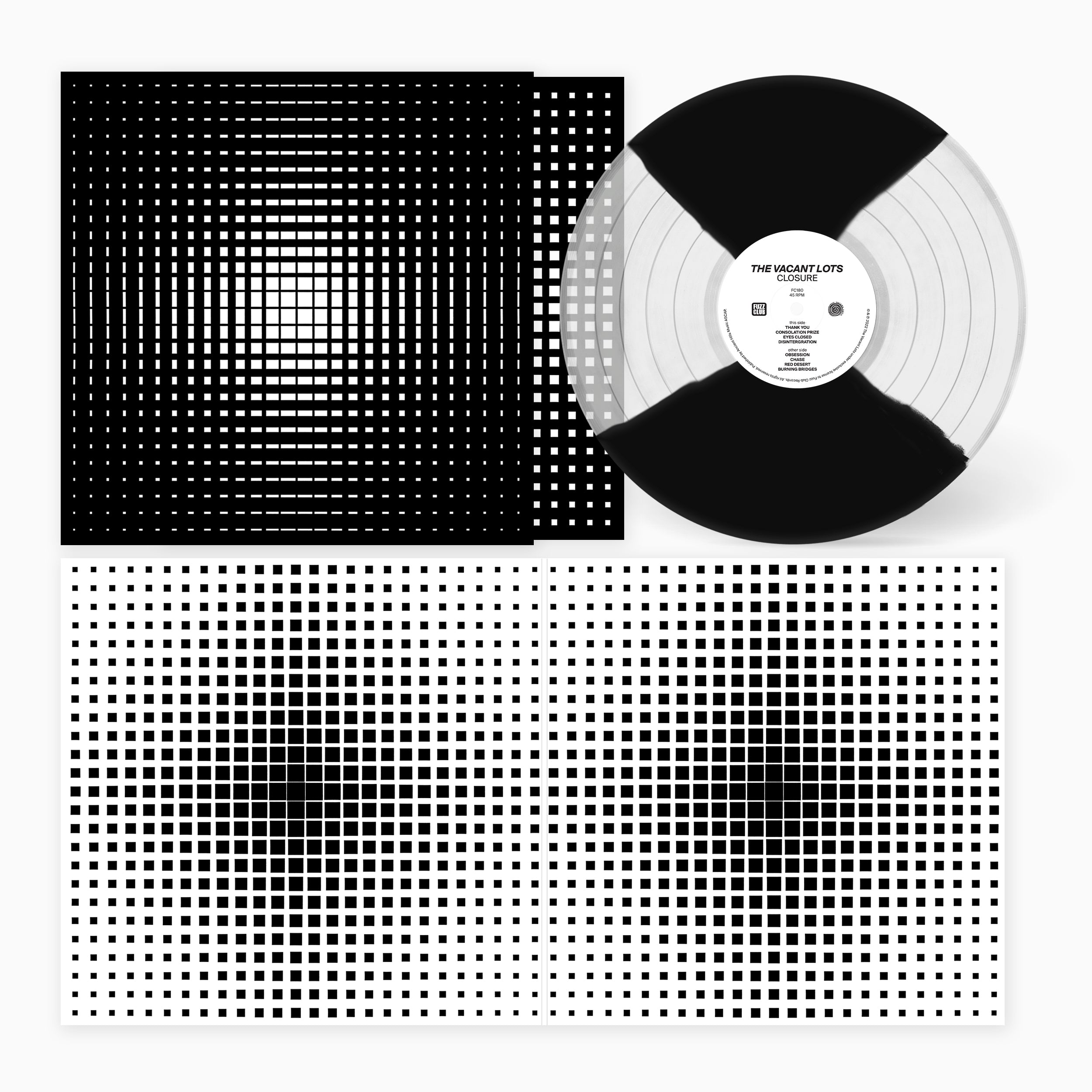 The Vacant Lots Closure vinyle blanc LP