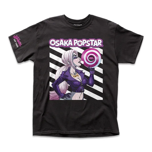 Demented Punk Osaka Popstar Ear Candy t-shirt noir Sweetie
