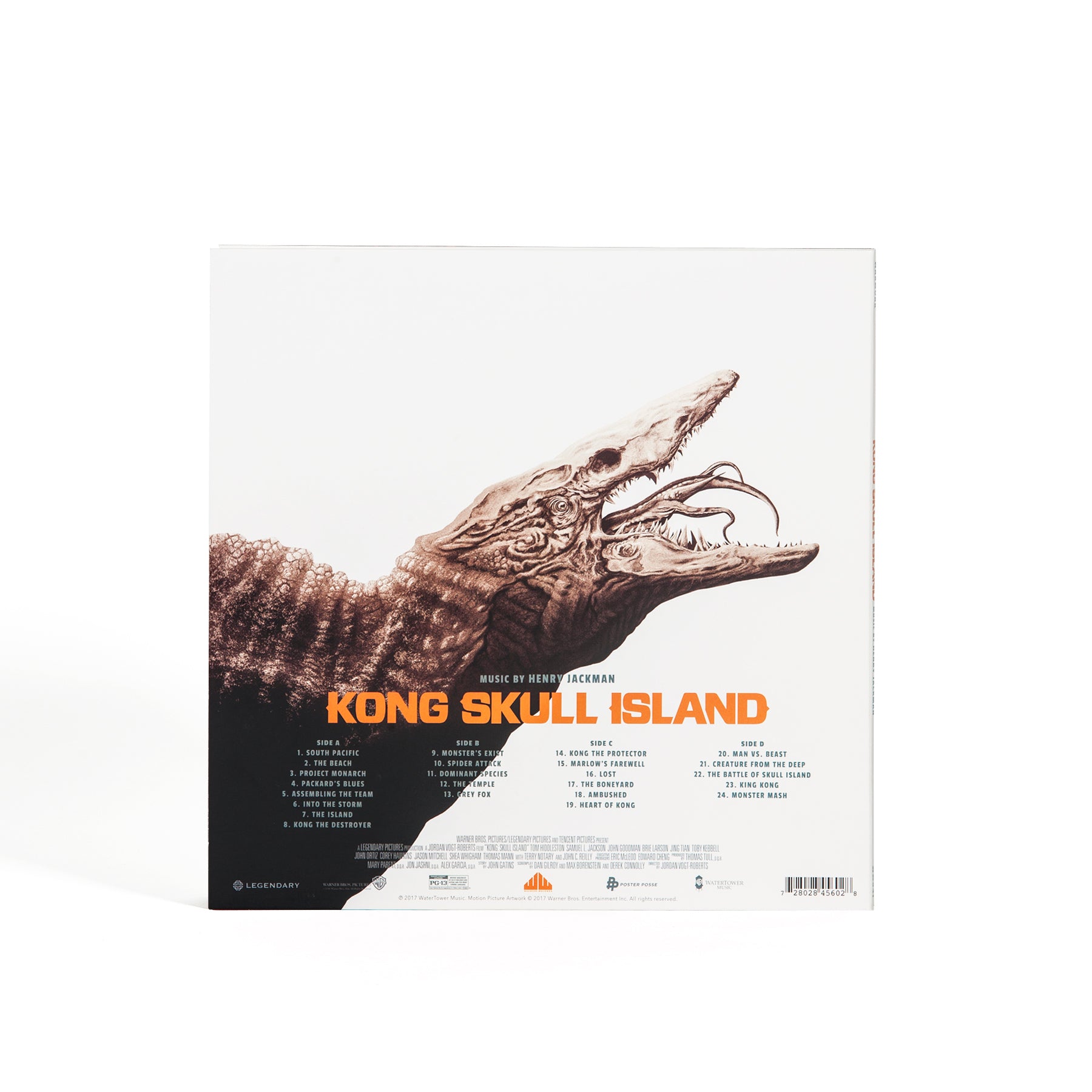 Waxwork Records Kong Skull Island vinyle lava Henry Jackman