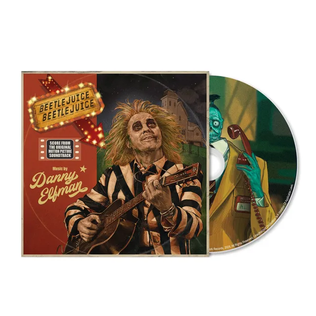 Waxwork Records Beetlejuice Beetlejuice CD score Elfman