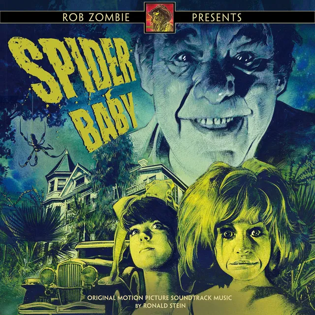 Waxwork Records Rob Zombie Presents Spider Baby vinyle marbré
