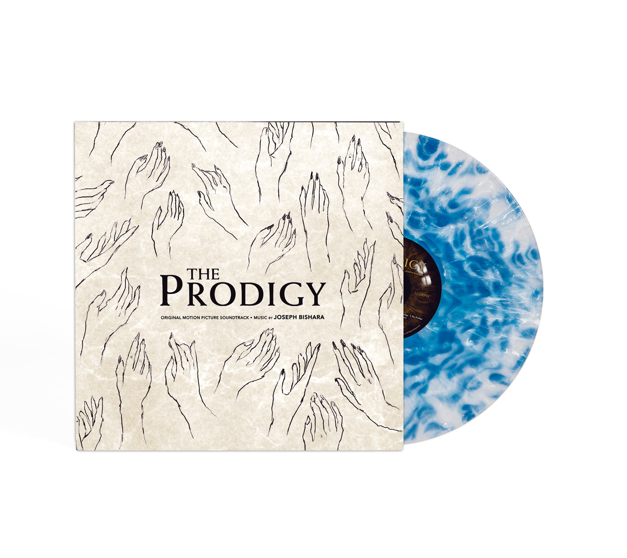 Waxwork Records The Prodigy vinyle BO bleu iris réactif UV