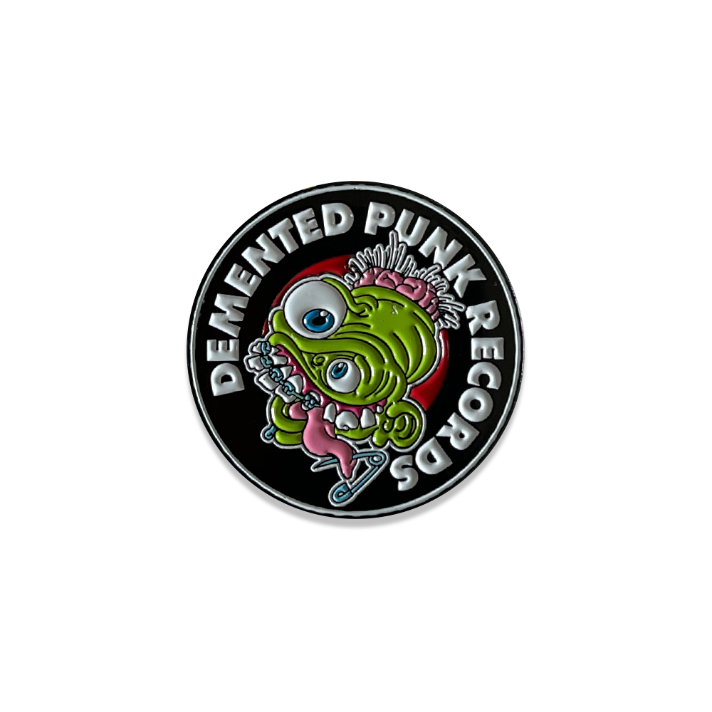 Demented Punk Logo pin's émail couleur