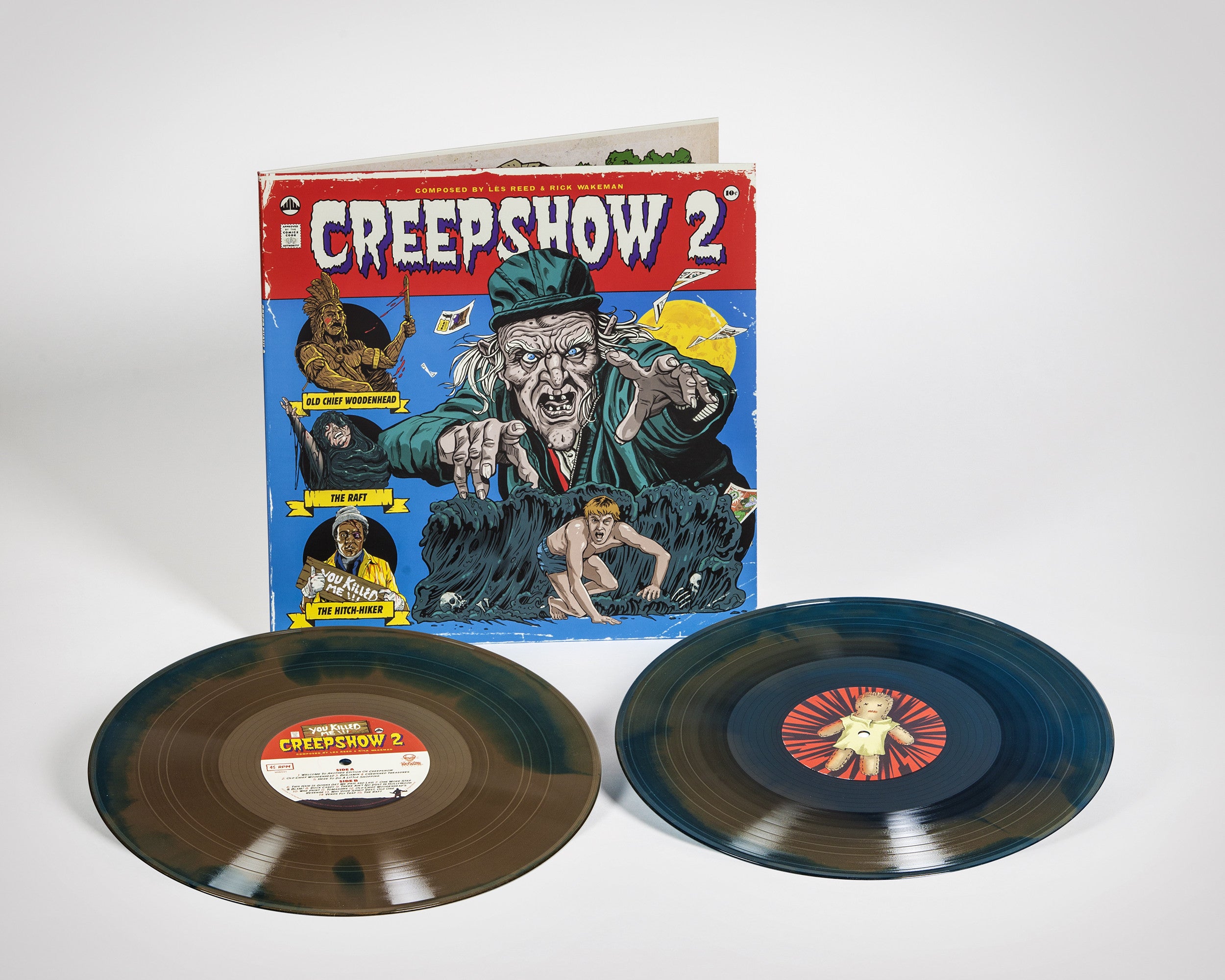 Waxwork Records Creepshow 2 vinyle The Raft double LP 180g