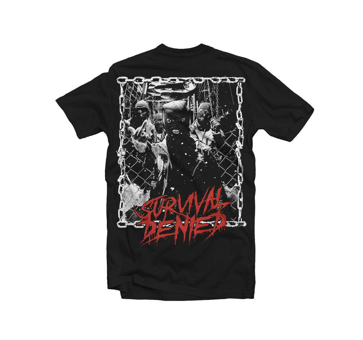 Useless Pride Records Get The Shot Survival Denied t-shirt